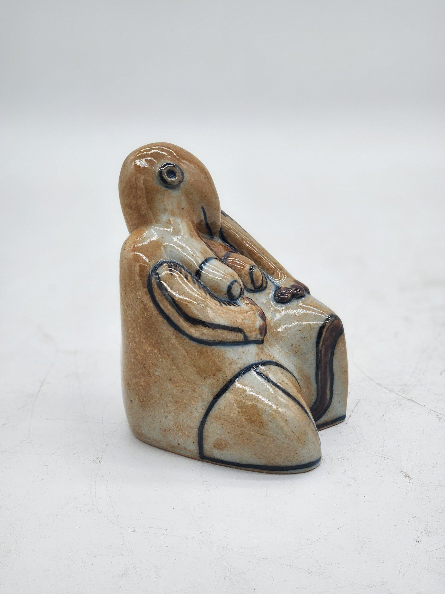 Bing & Grondahl Sten Lykke Madsen Stoneware Fantasy Figure 7053 Danish MCM B&G