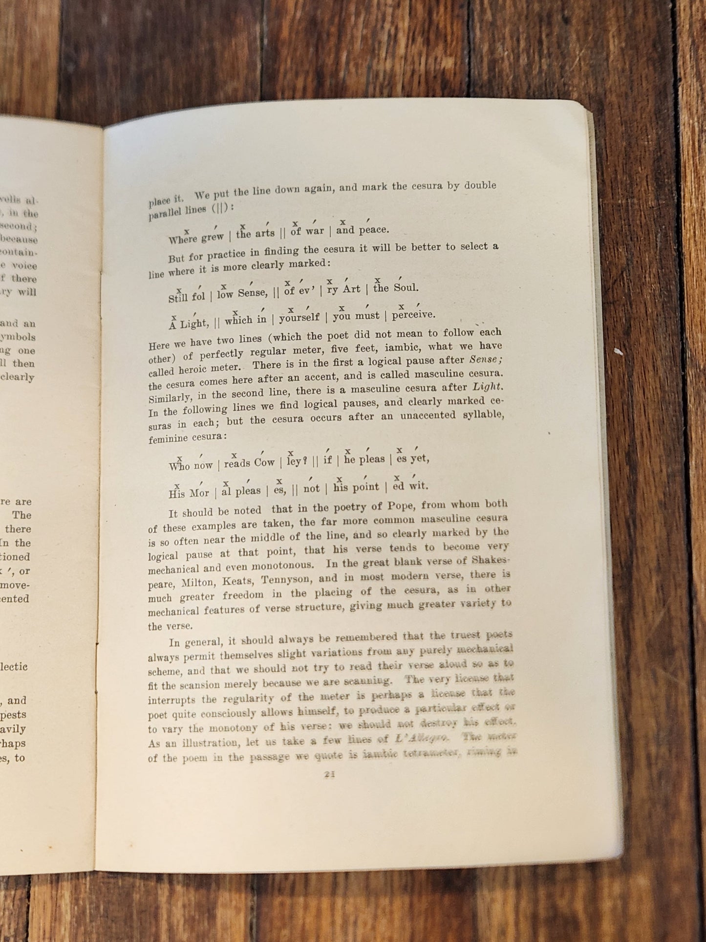First Principles of English Verse
