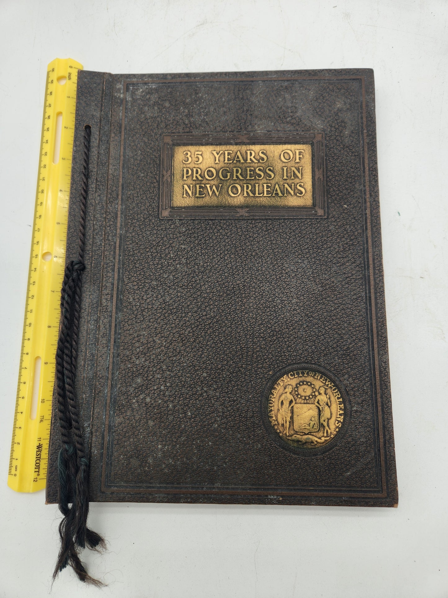 Rare 1930s "Thirty-five Years of Progress in New Orleans" - RDO Political History