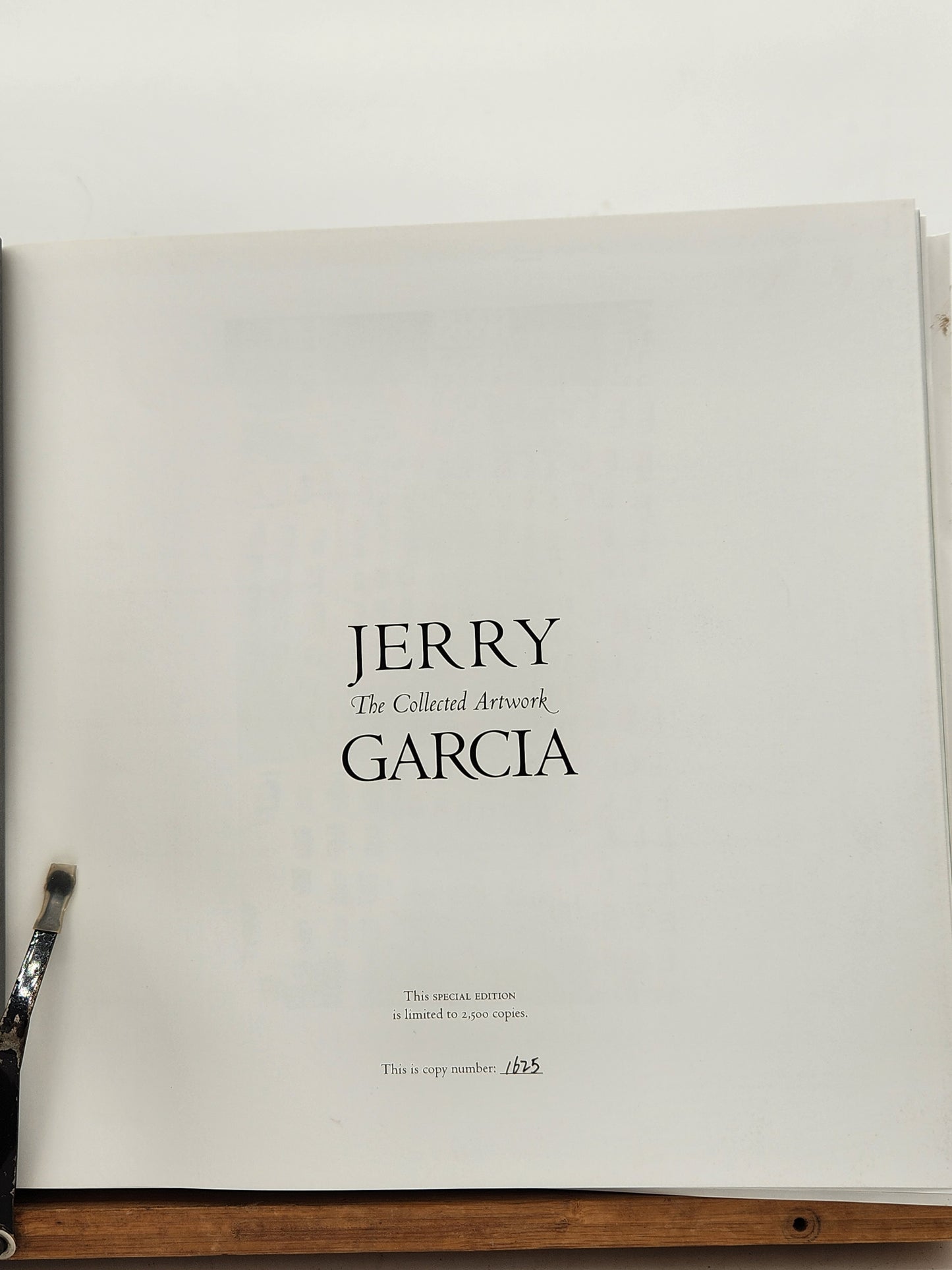 Jerry Garcia The Collected Artwork Museum Edition Box Set + Irish Tree Print 492/500