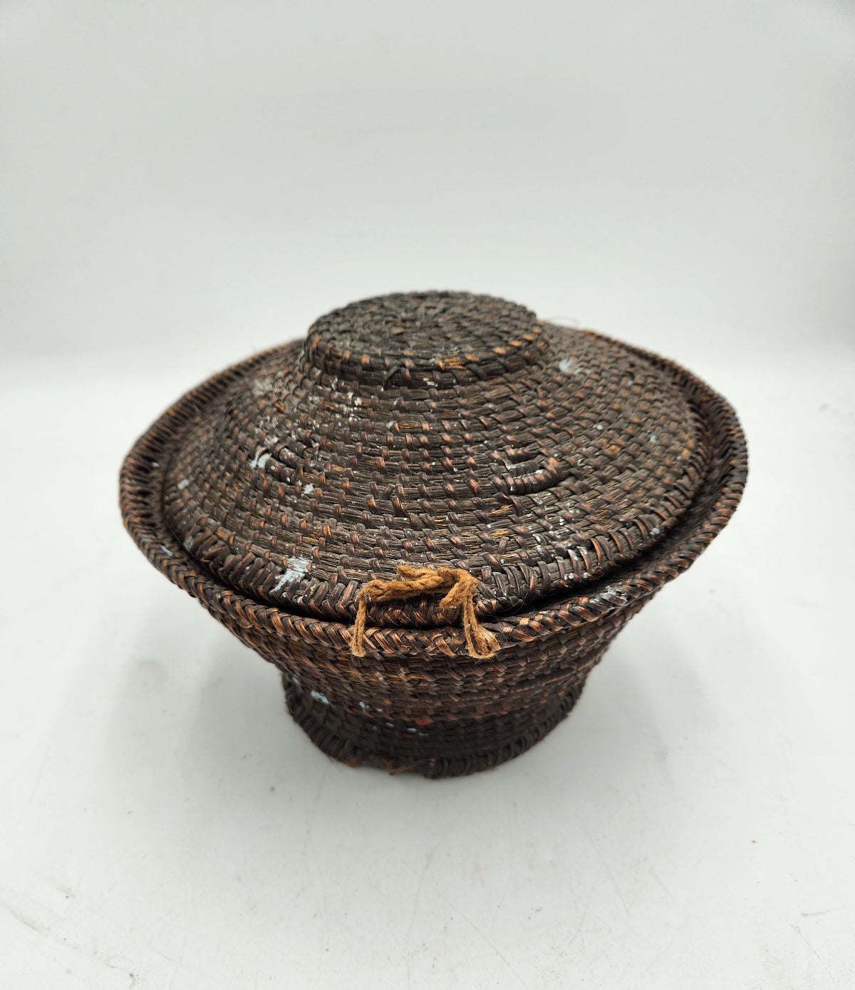 Vintage Cameroon Fang Tribe Fetish Basket