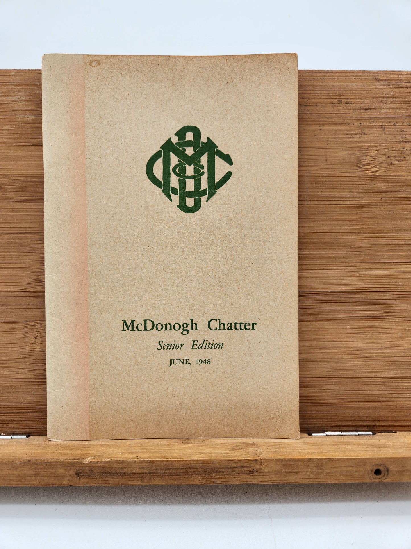 McDonogh Chatter Senior Edition June 1948 John McDonogh Girls High School NOLA