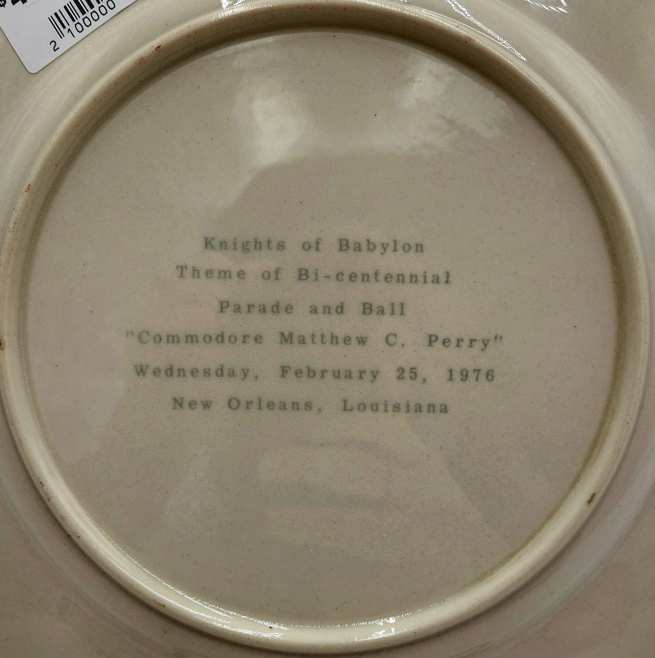 Babylon Krewe Plate 1976