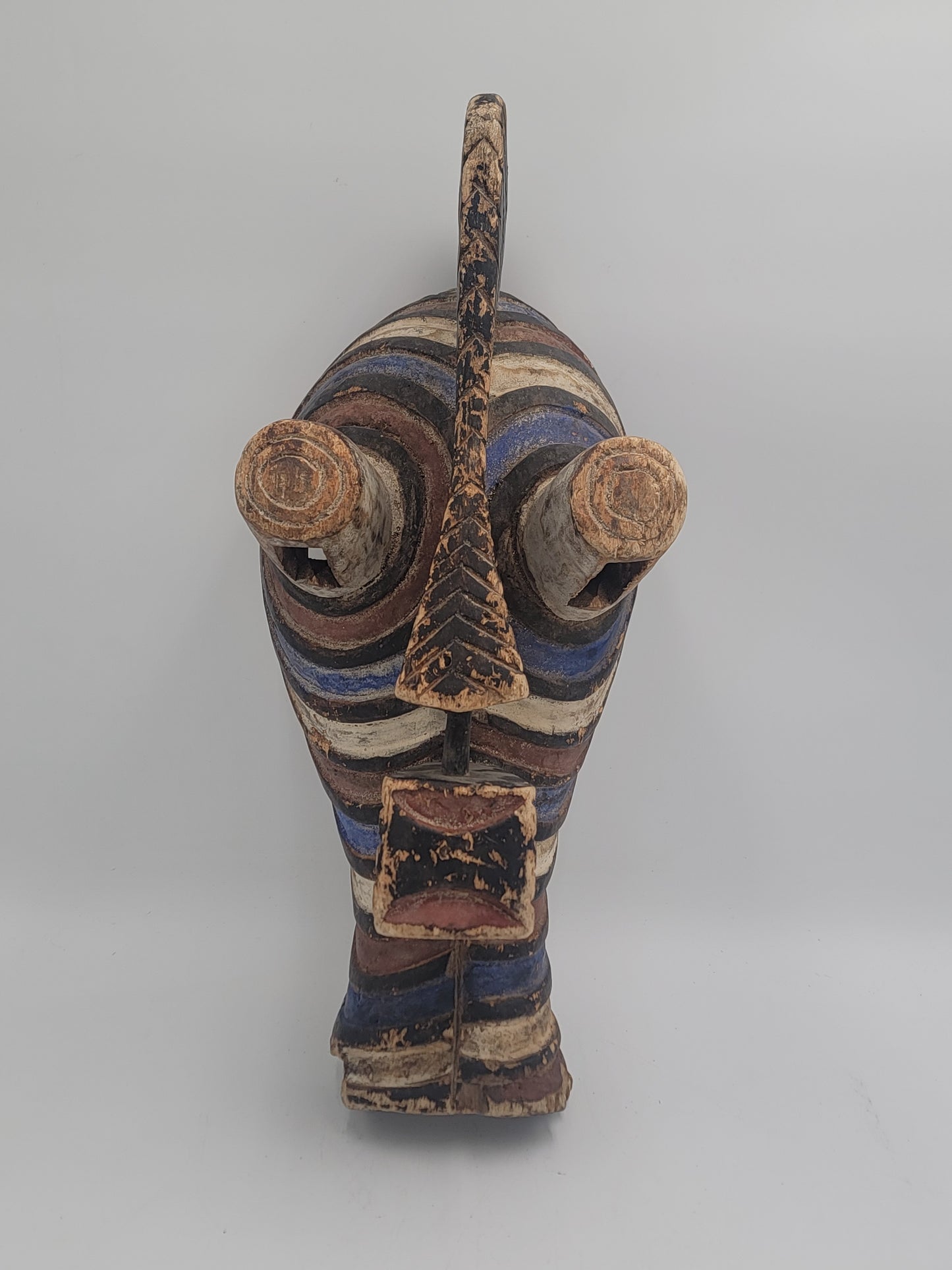 Unique Songye Kifwebe Male Mask