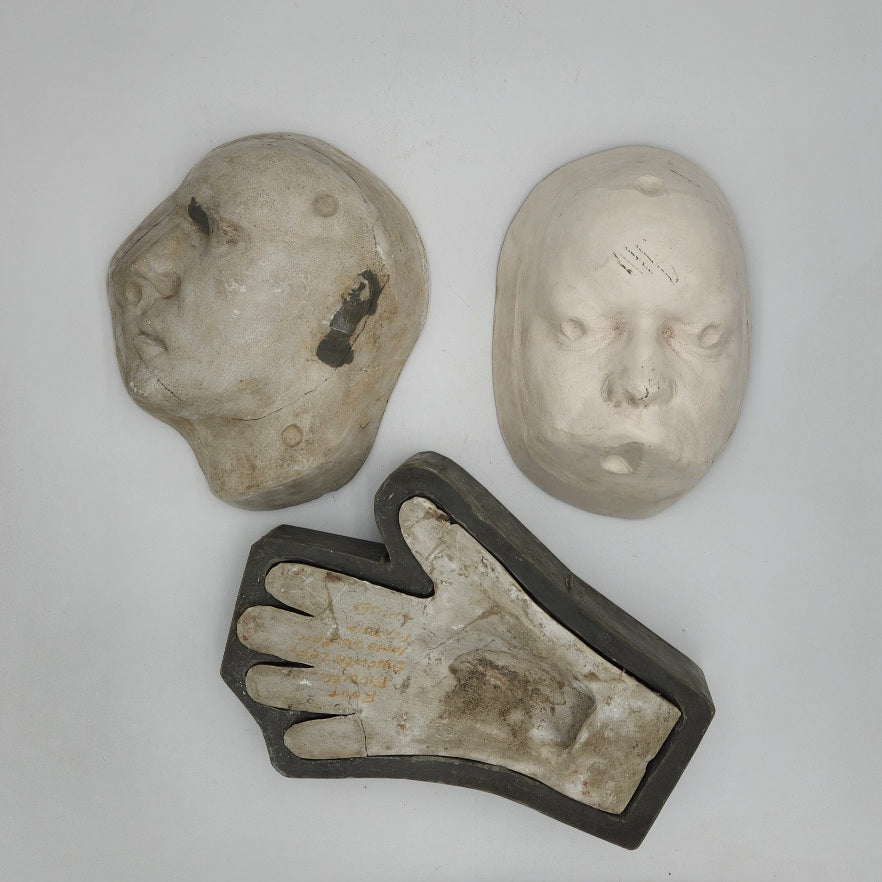 Set of Life Cast Molds from The 2016 Roots Mini Series