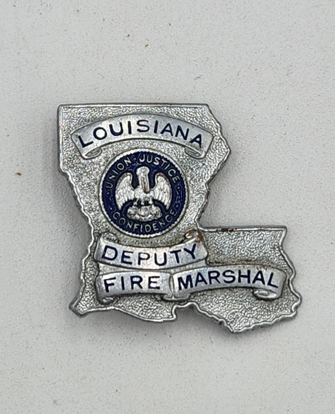 Vintage Louisiana Fire Marshall Badge