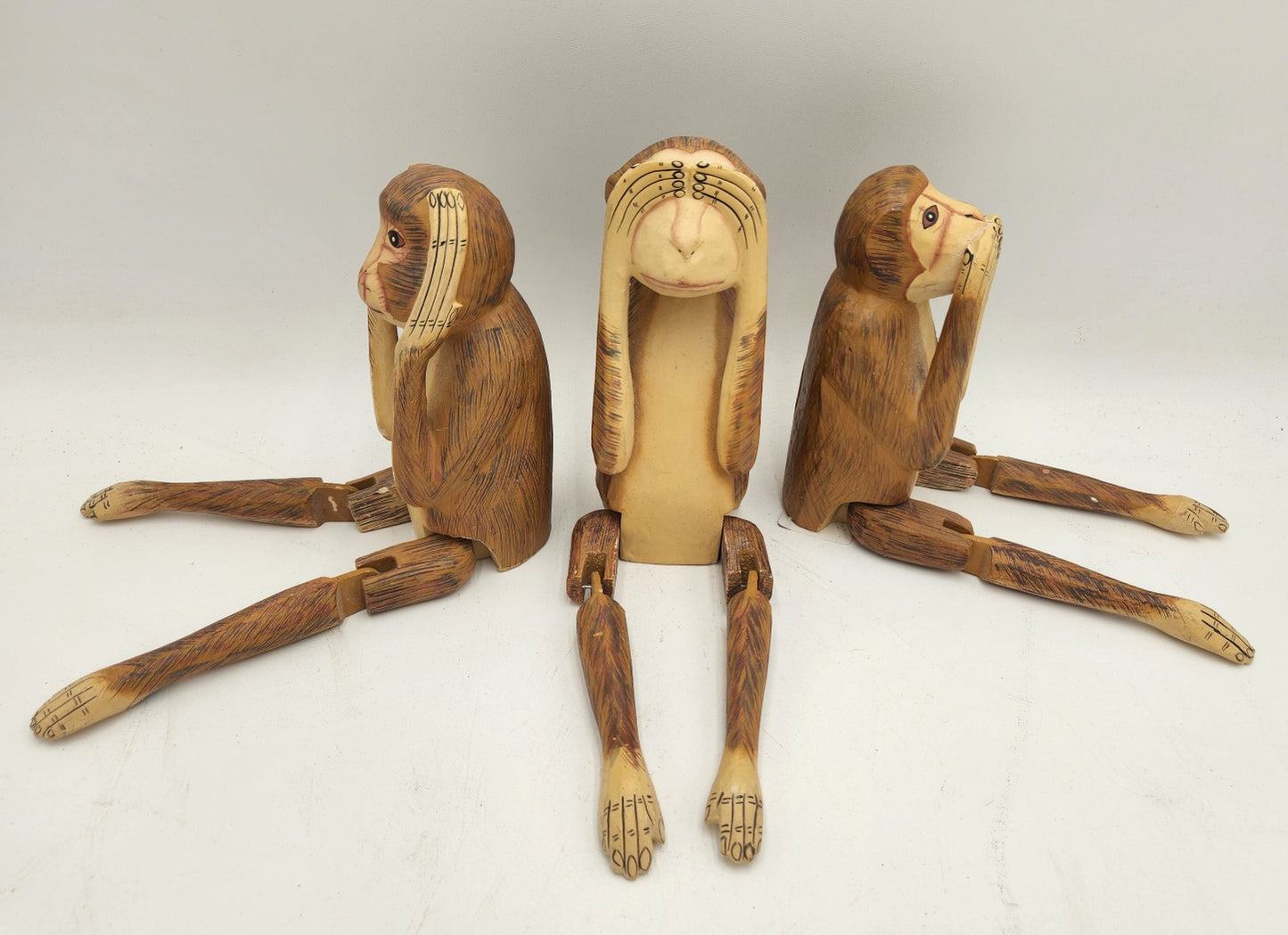 Hear No Evil, See No Evil, Speak No Evil Monkeys