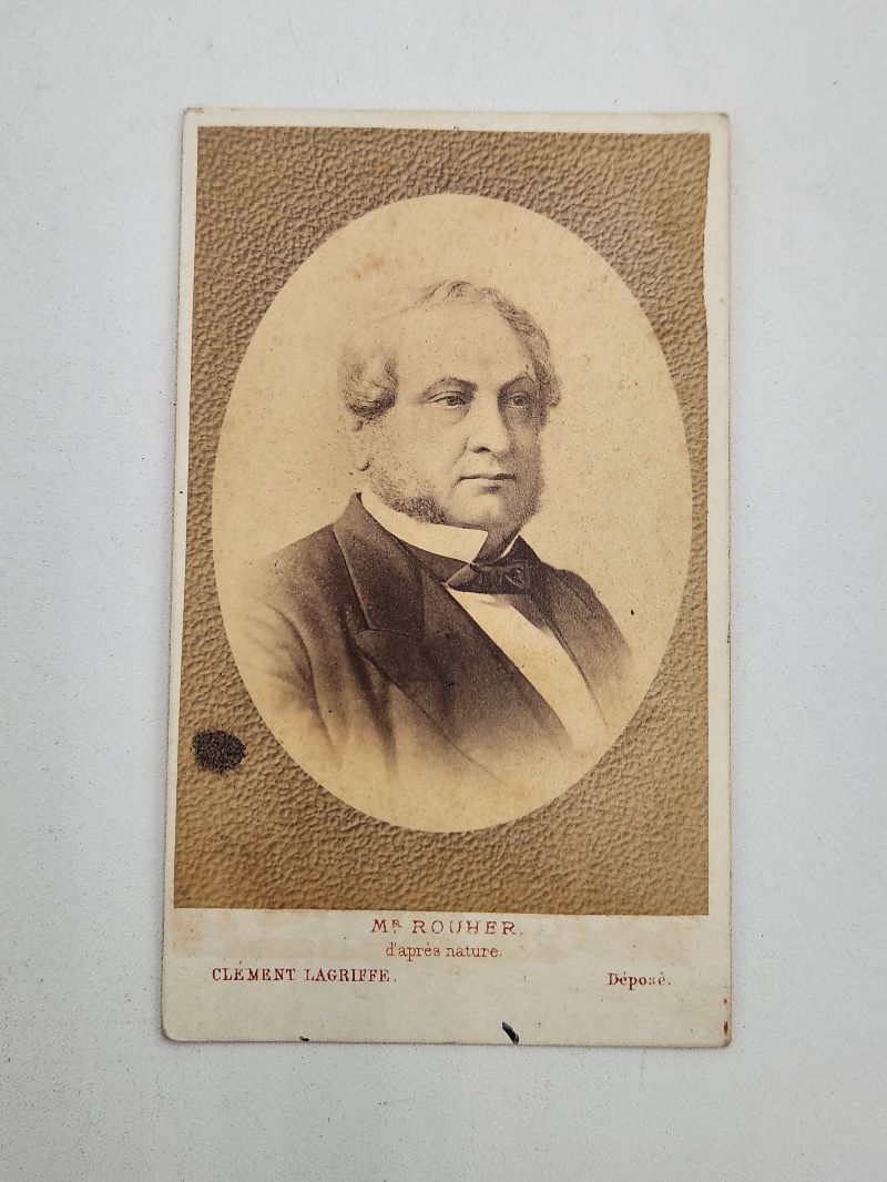 CDV of Eugène Rouher French Minister of State