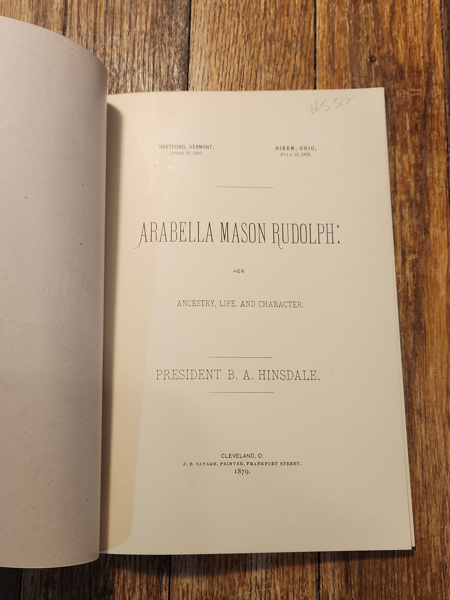 Arabella Mason Rudolph