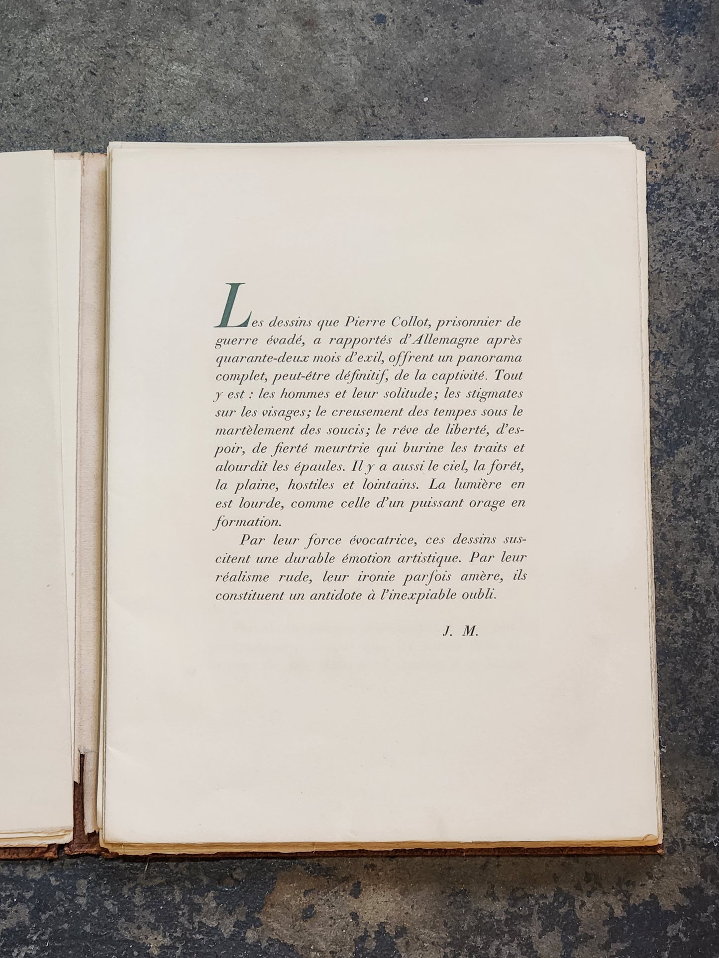 WWII POW Lithograph Portfolio (1945)