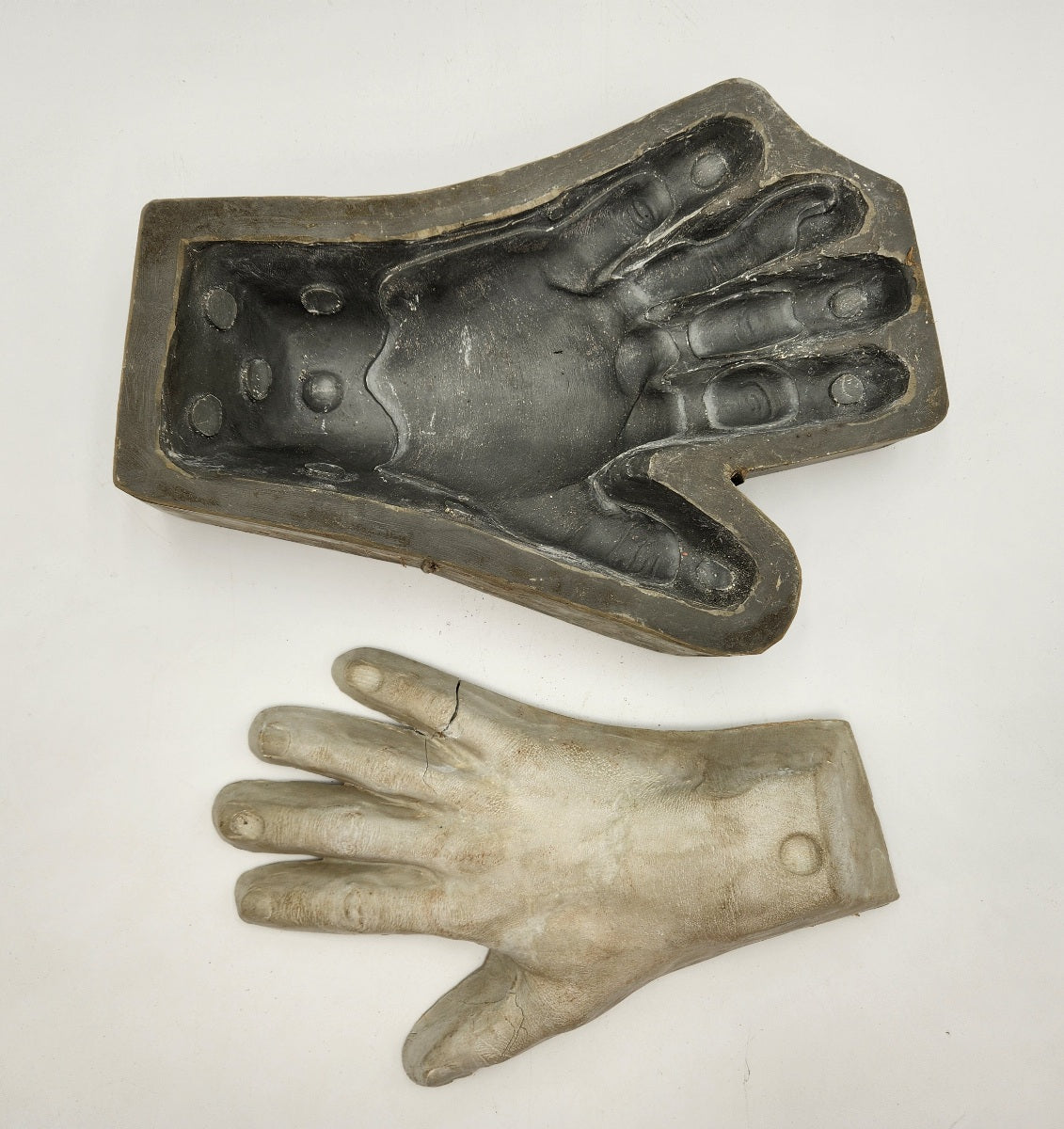 Set of Life Cast Molds from The 2016 Roots Mini Series