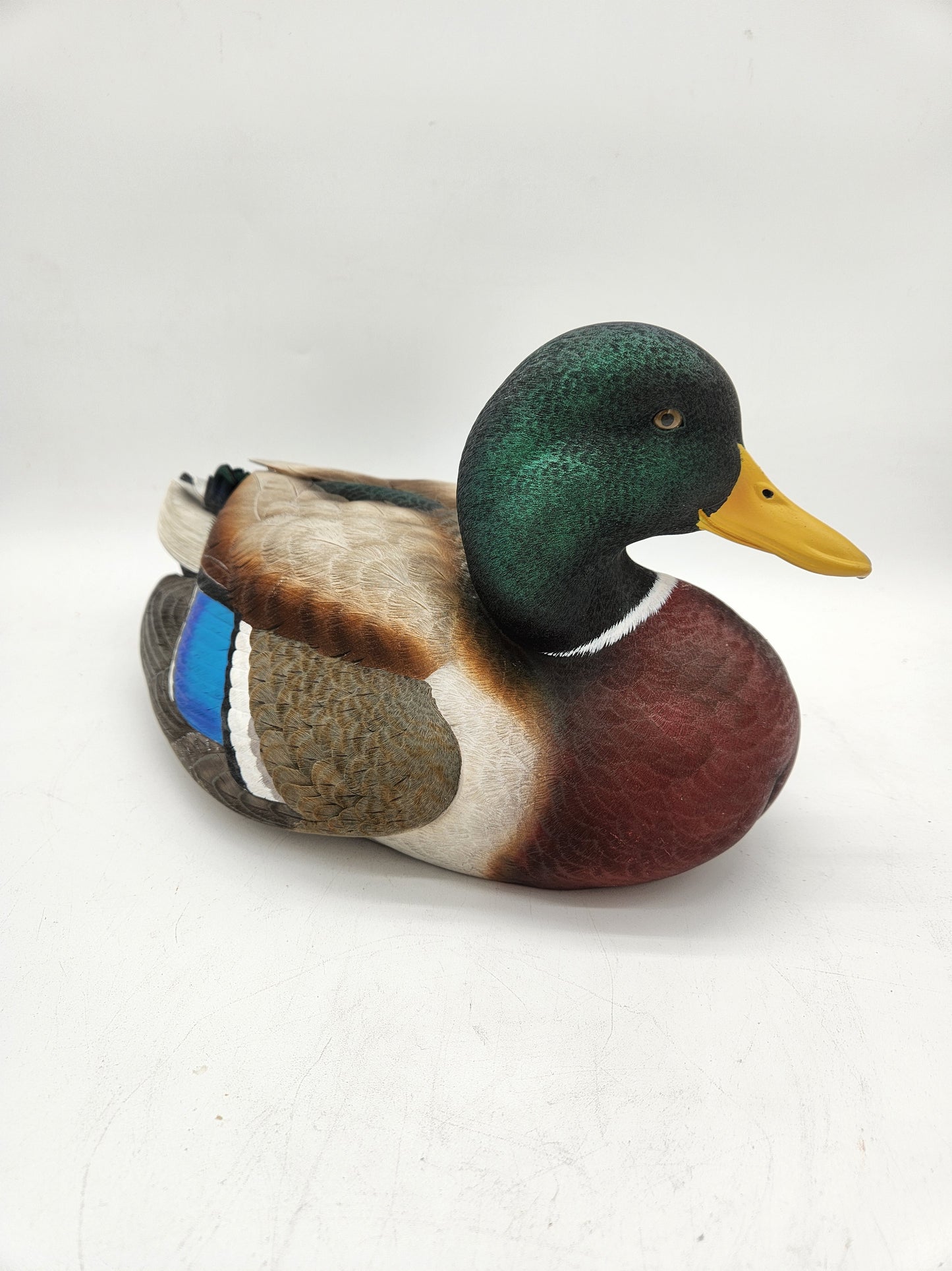 Ducks Unlimited 80th Anniversary Life-Size Carved Wood Display Decoy