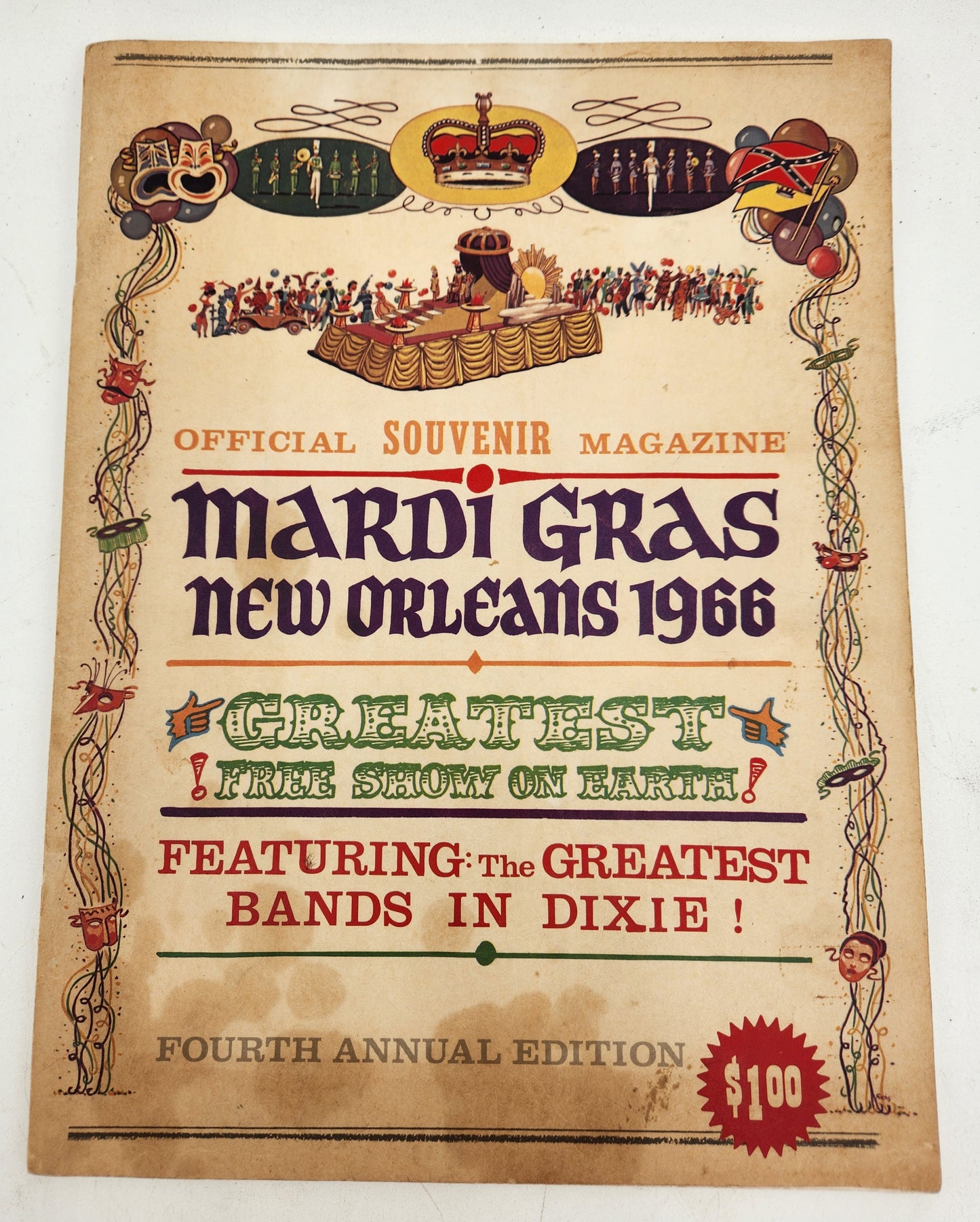 Mardi Gras 1966 Magazine