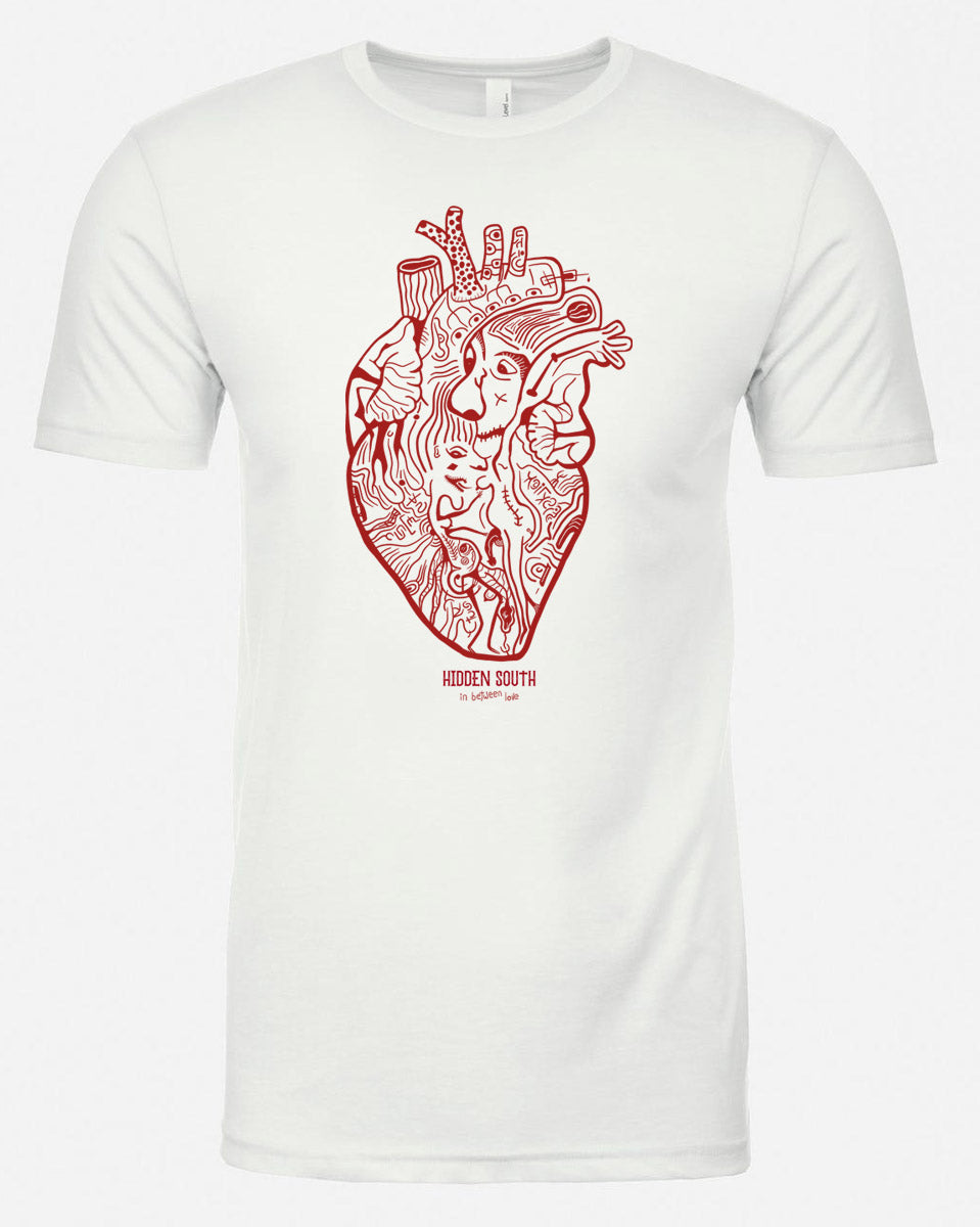 Heart In Between Love T-shirt
