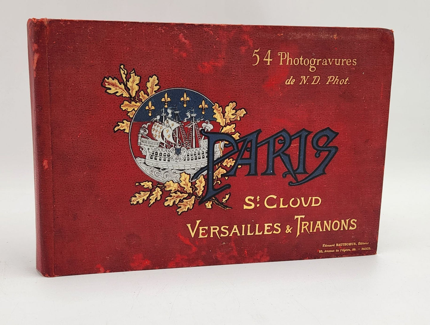 54 Photogravures de N.D. Phot. Paris, St. Cloud, Versailles & Trianons