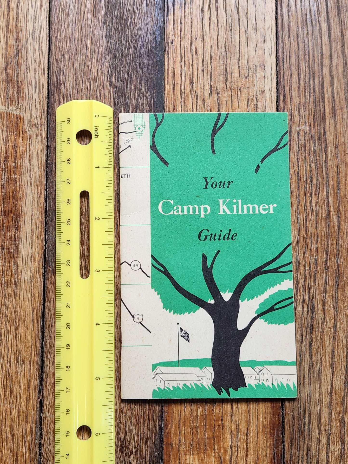 Vintage 1950s Camp Kilmer NJ Army Base Pocket Guide – U.S. Army WWII Korea Militaria