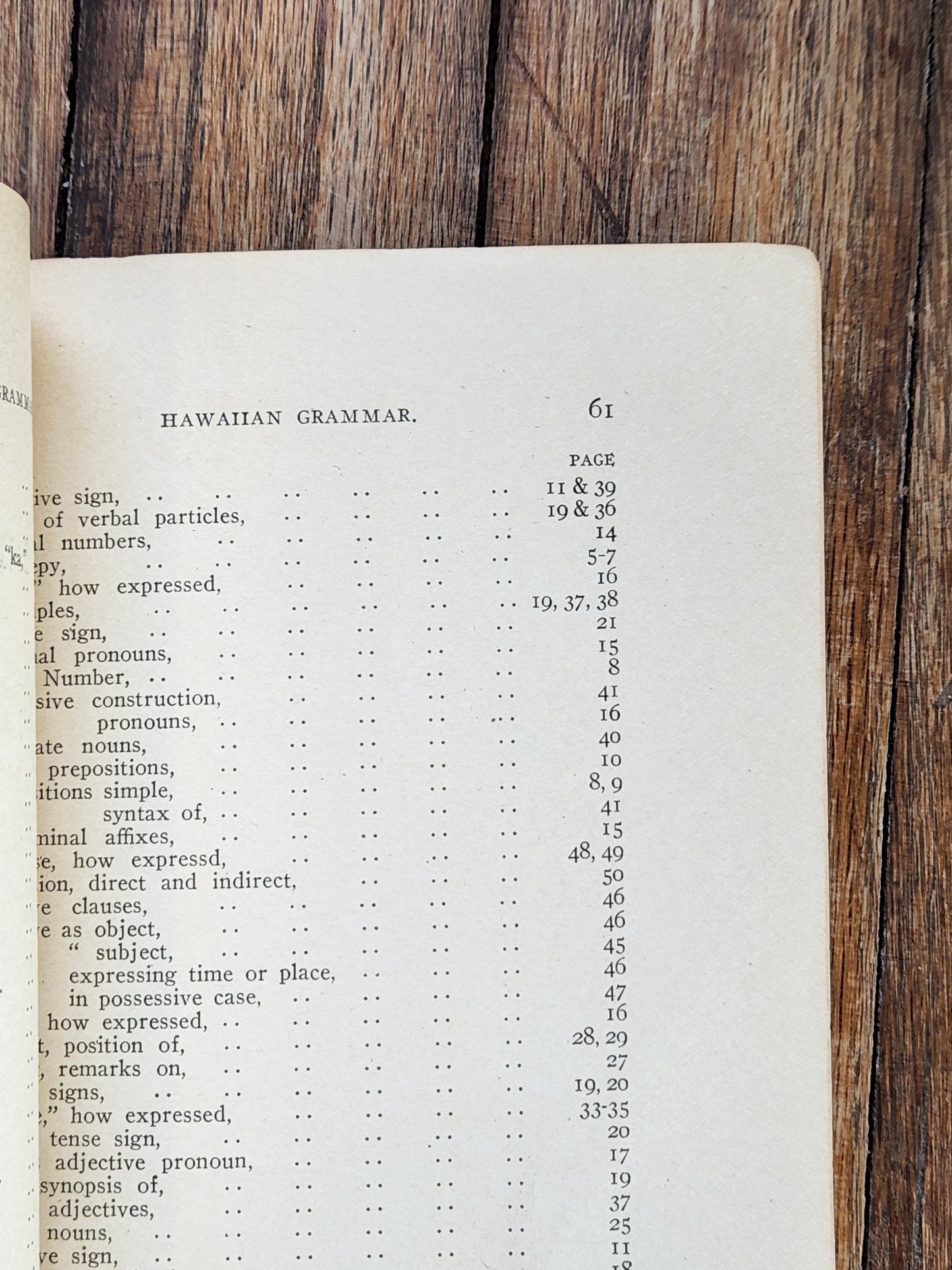 1924 A Short Synopsis of Hawaiian Grammar — W.D. Alexander — 5th Revised Edition Thrum, Honolulu
