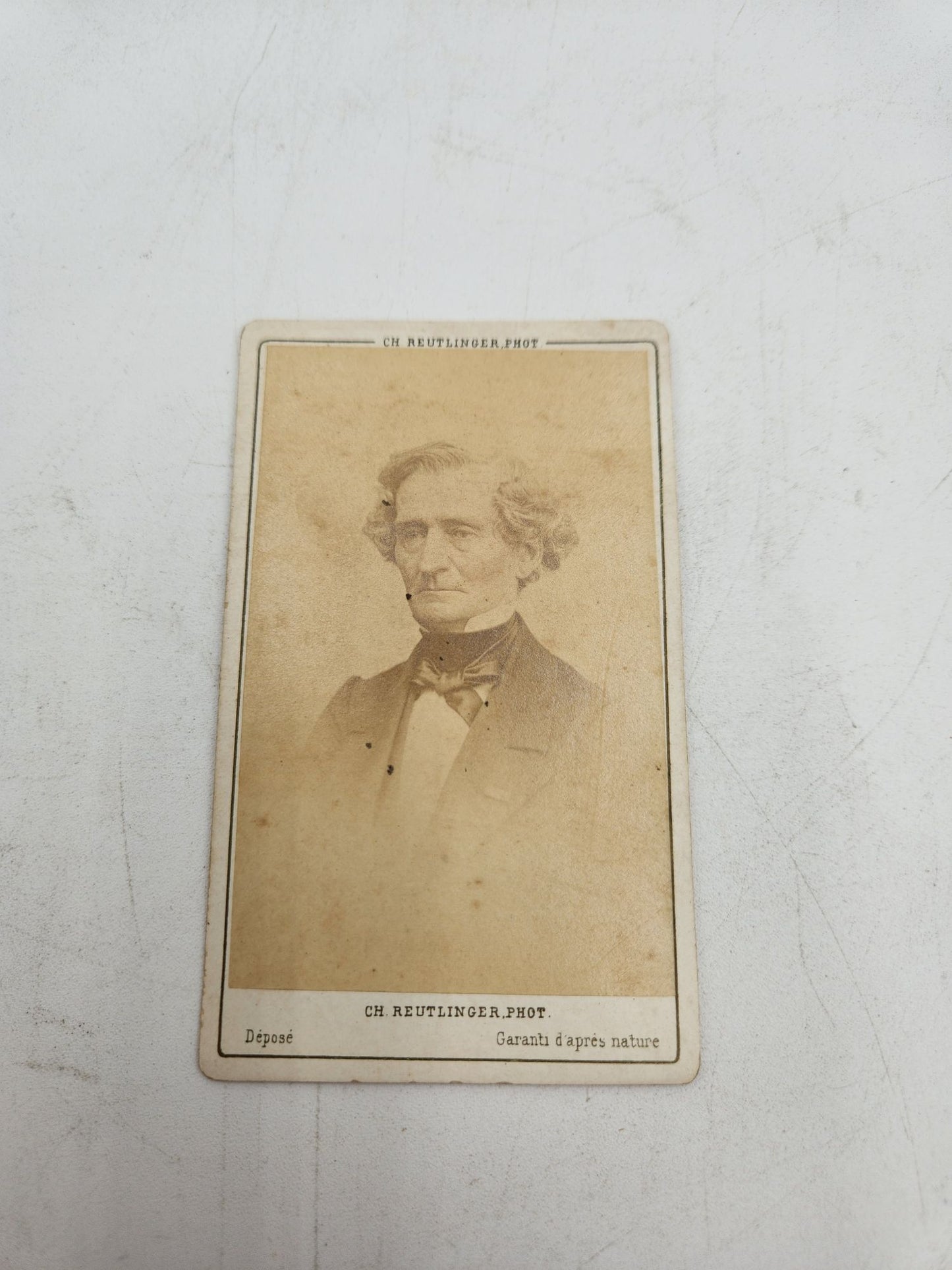 CDV Hector Berlioz French Composer