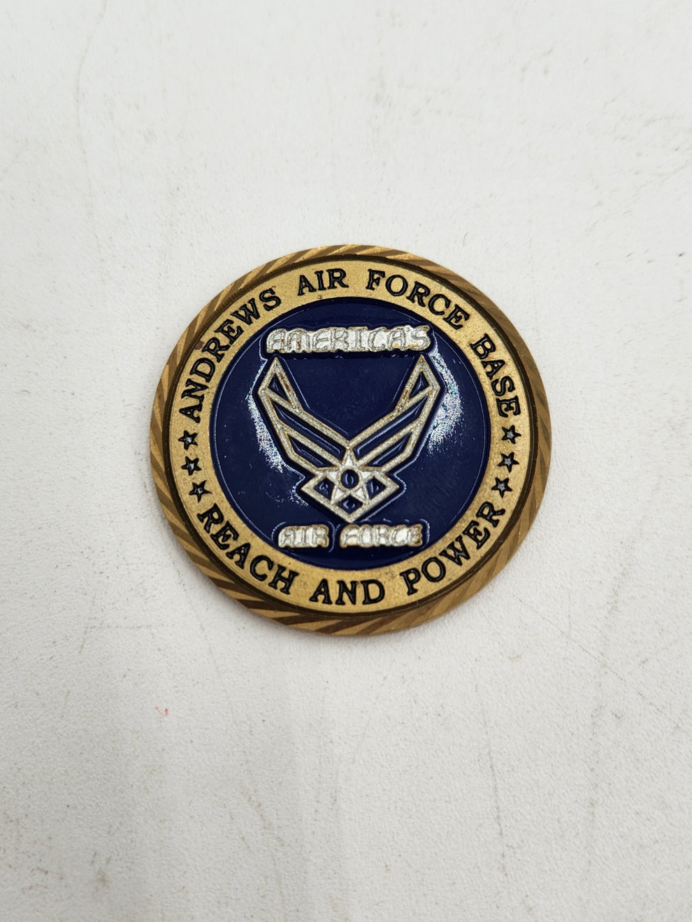 New Andrews Air Force Base Home of Air Force One Challenge Coin The