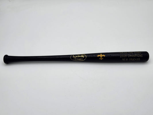 2009 New Orleans Saints Super Bowl XLIV Champions "Bring The Wood" 18" Mini Bat
