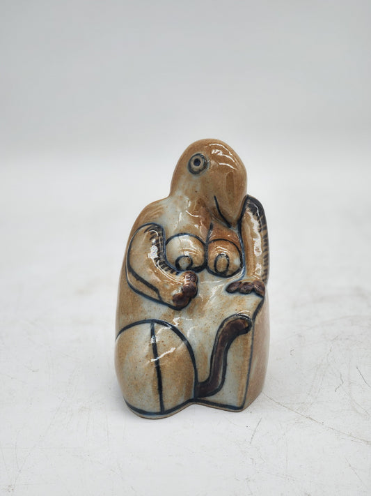 Bing & Grondahl Sten Lykke Madsen Stoneware Fantasy Figure 7053 Danish MCM B&G