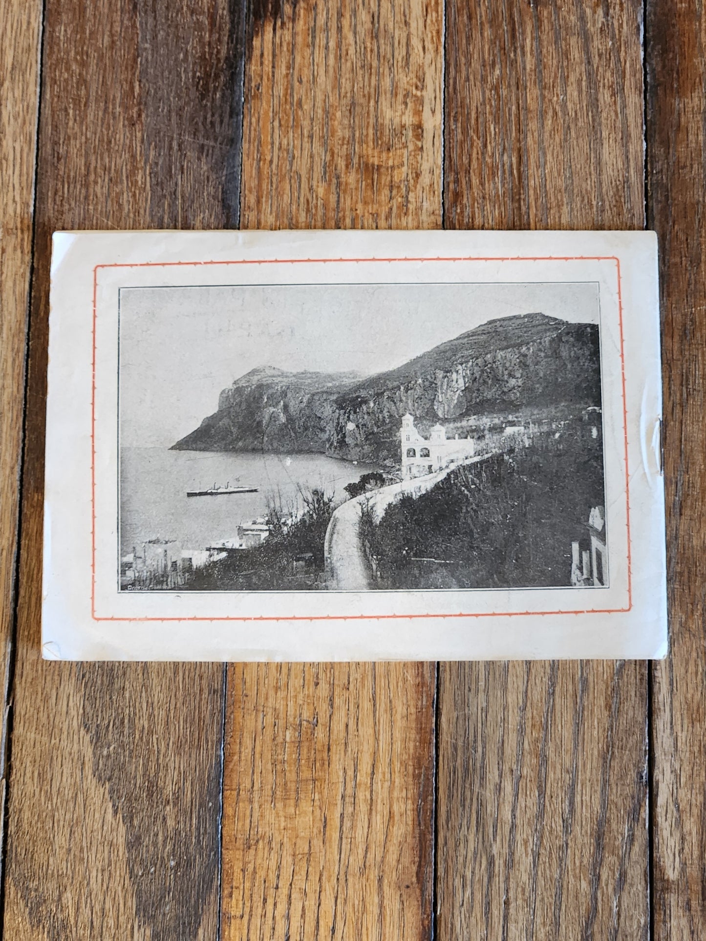 c.1925 Capri Travel Booklet – Seven Sunny Days Spent in Siren-Land – Tiberio Palace Hotel Stamp Italy