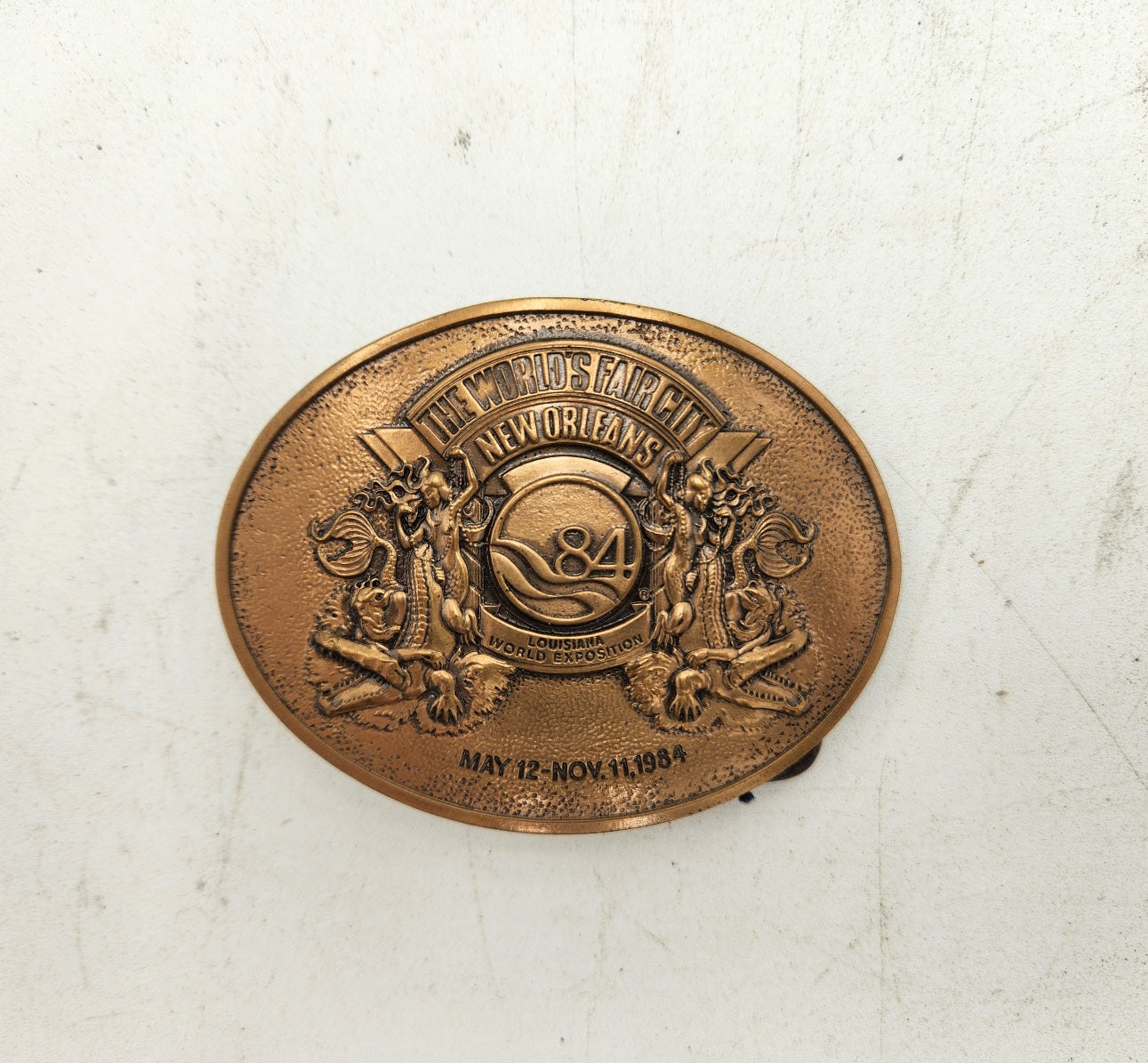 World's Fair Belt Buckle