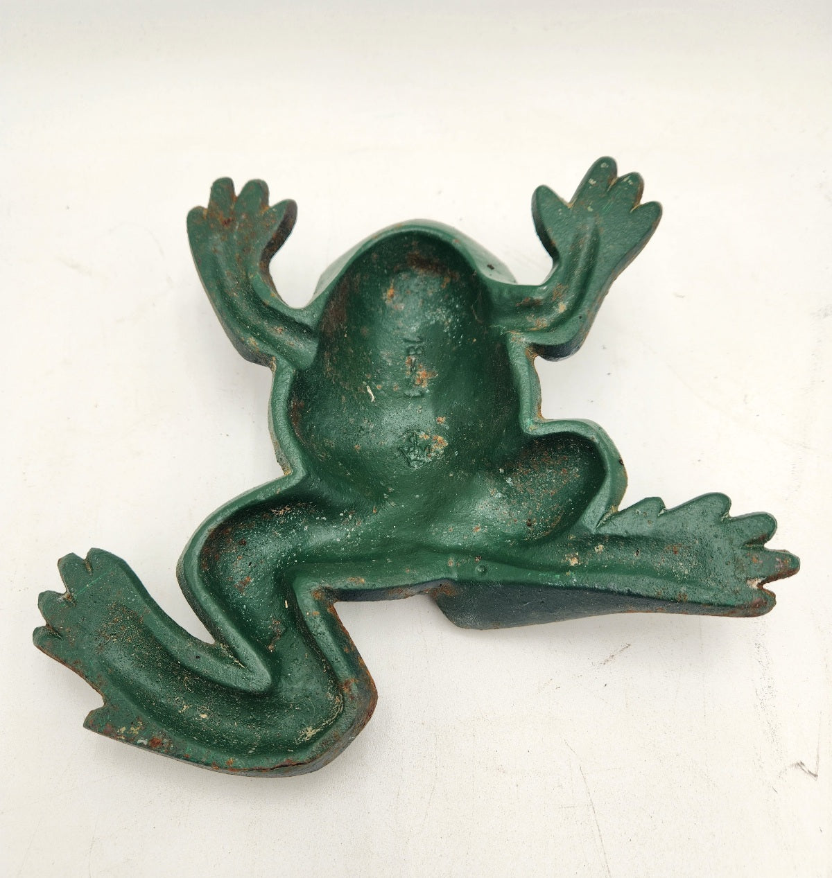 Large Vintage Cast Iron Toad