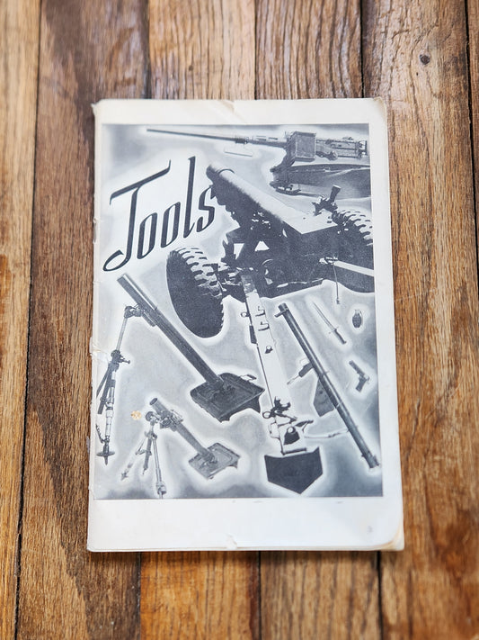 WWII U.S. Army Infantry Training Booklet Tools w/ Soldier Autographs – WWII Military Manual