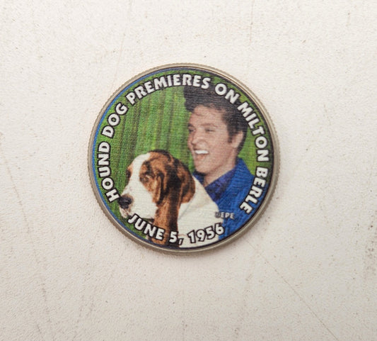 Elvis Coin Hound Dog