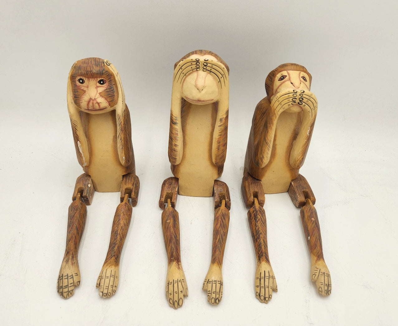 Hear No Evil, See No Evil, Speak No Evil Monkeys