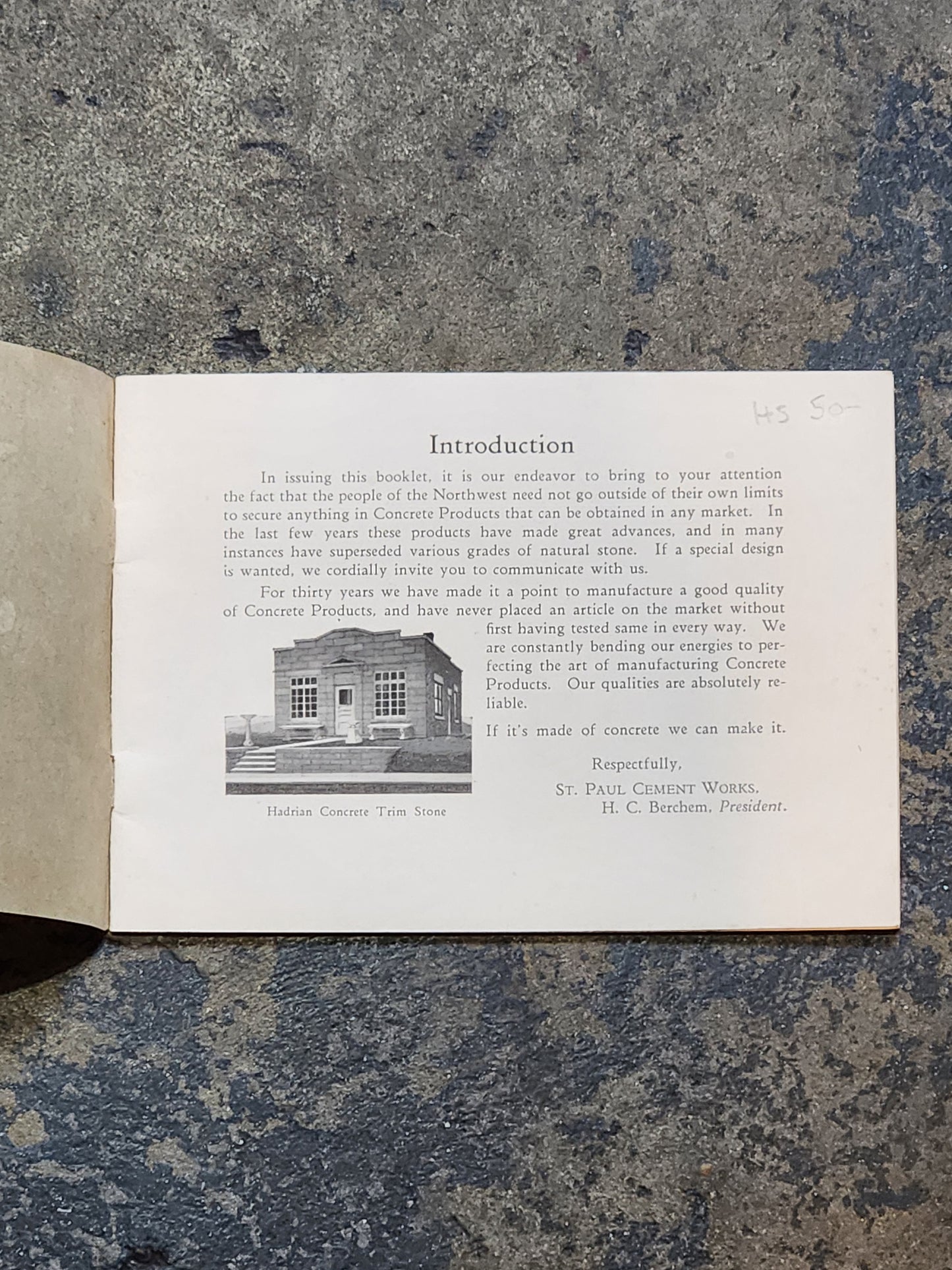 c.1920 Saint Paul Cement Works Catalog | Concrete Bird Baths Cemetery Vases