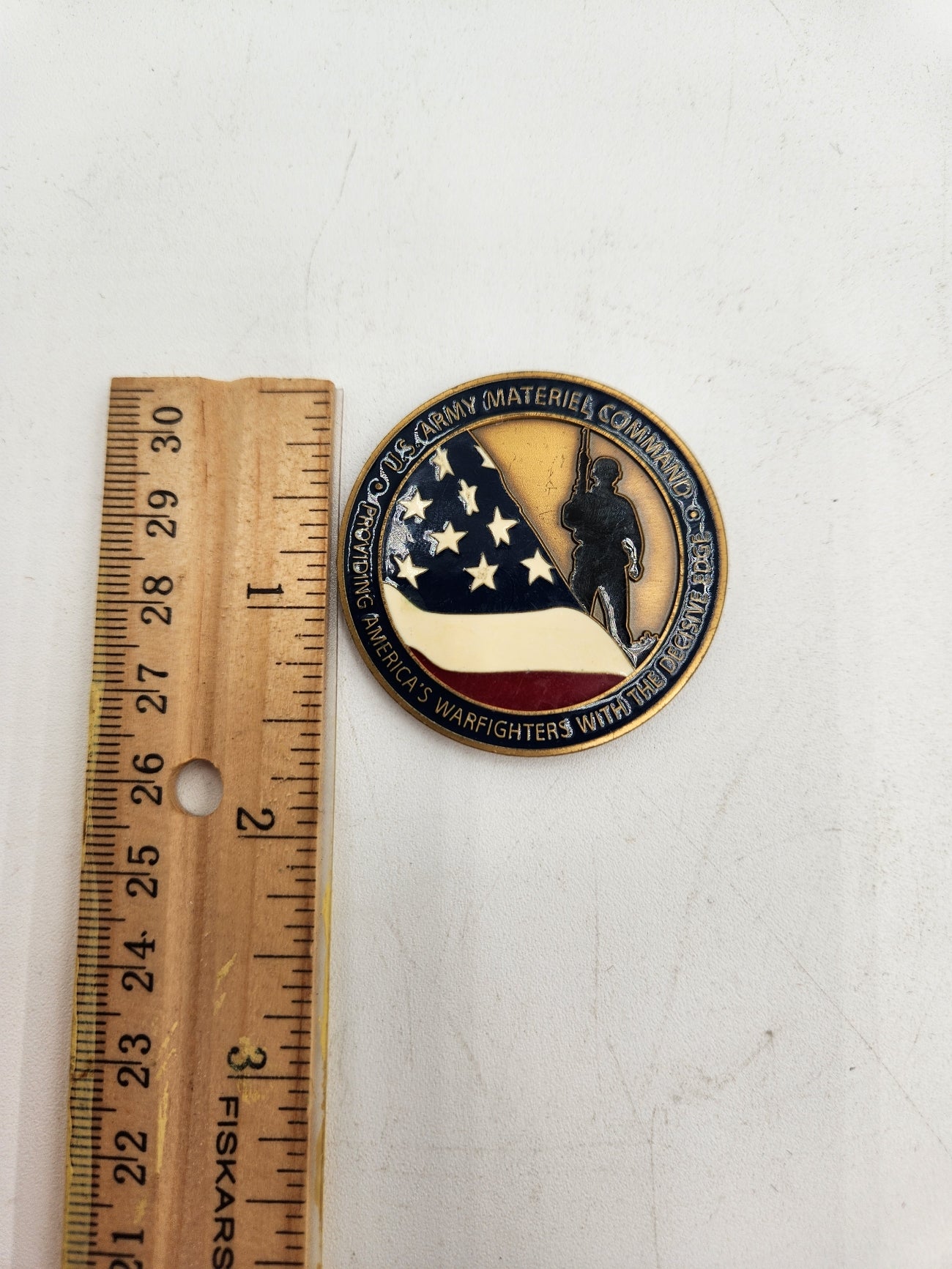 US Army Military Command Presented by the AMC CSM Challenge Coin