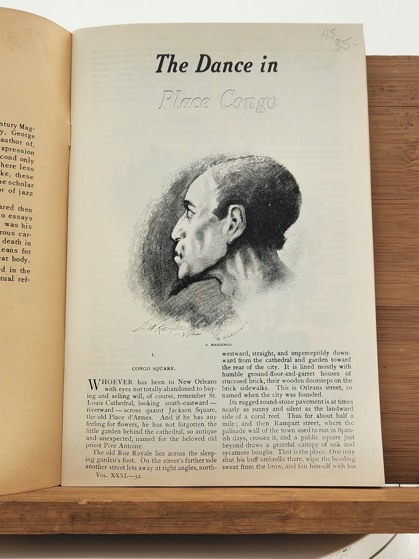 The Dance in Place Congo – Creole Slave Songs by George W. Cable (1974 Reprint)