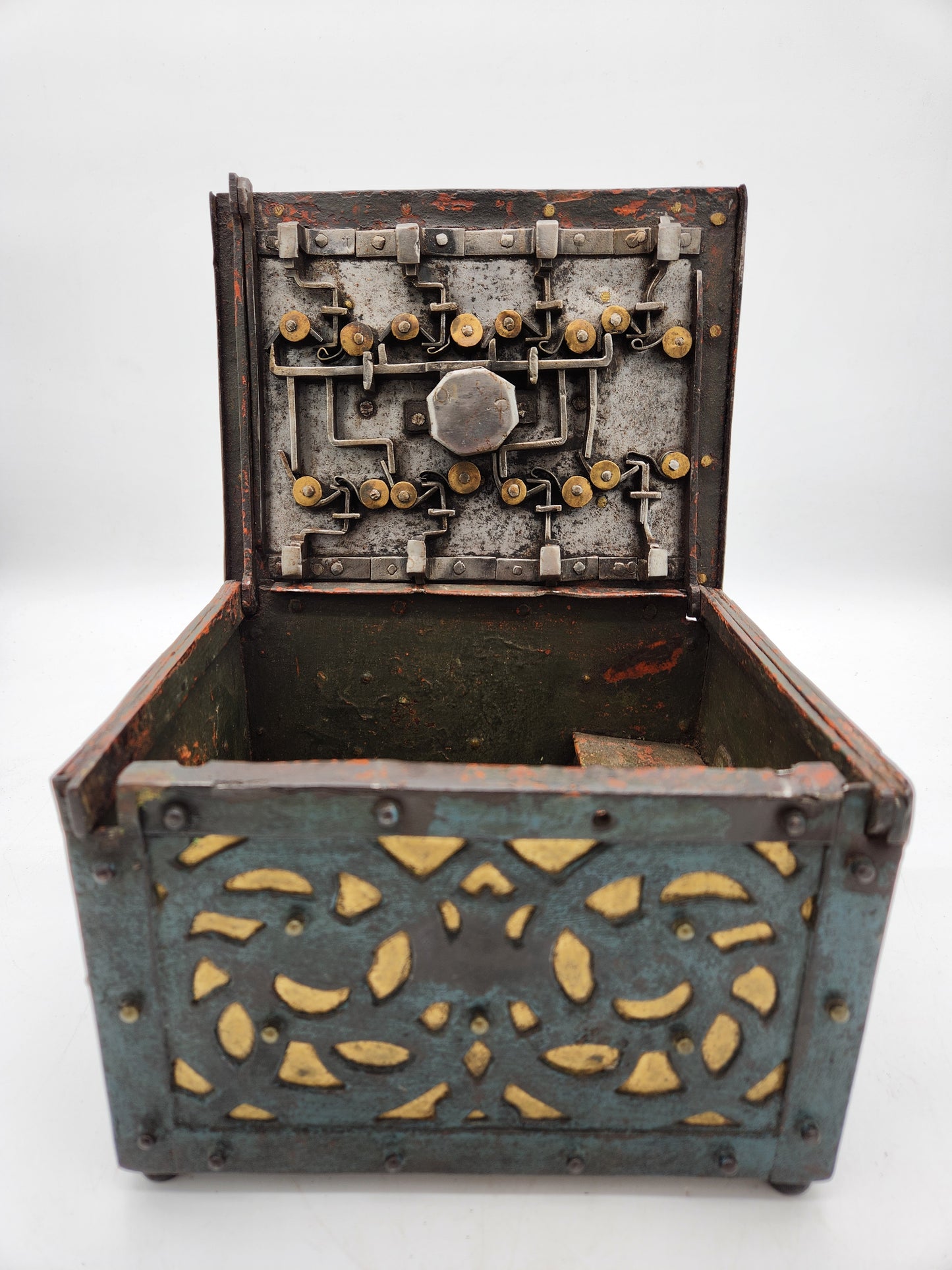 Multi-Point Steel Security Box c1890–1910