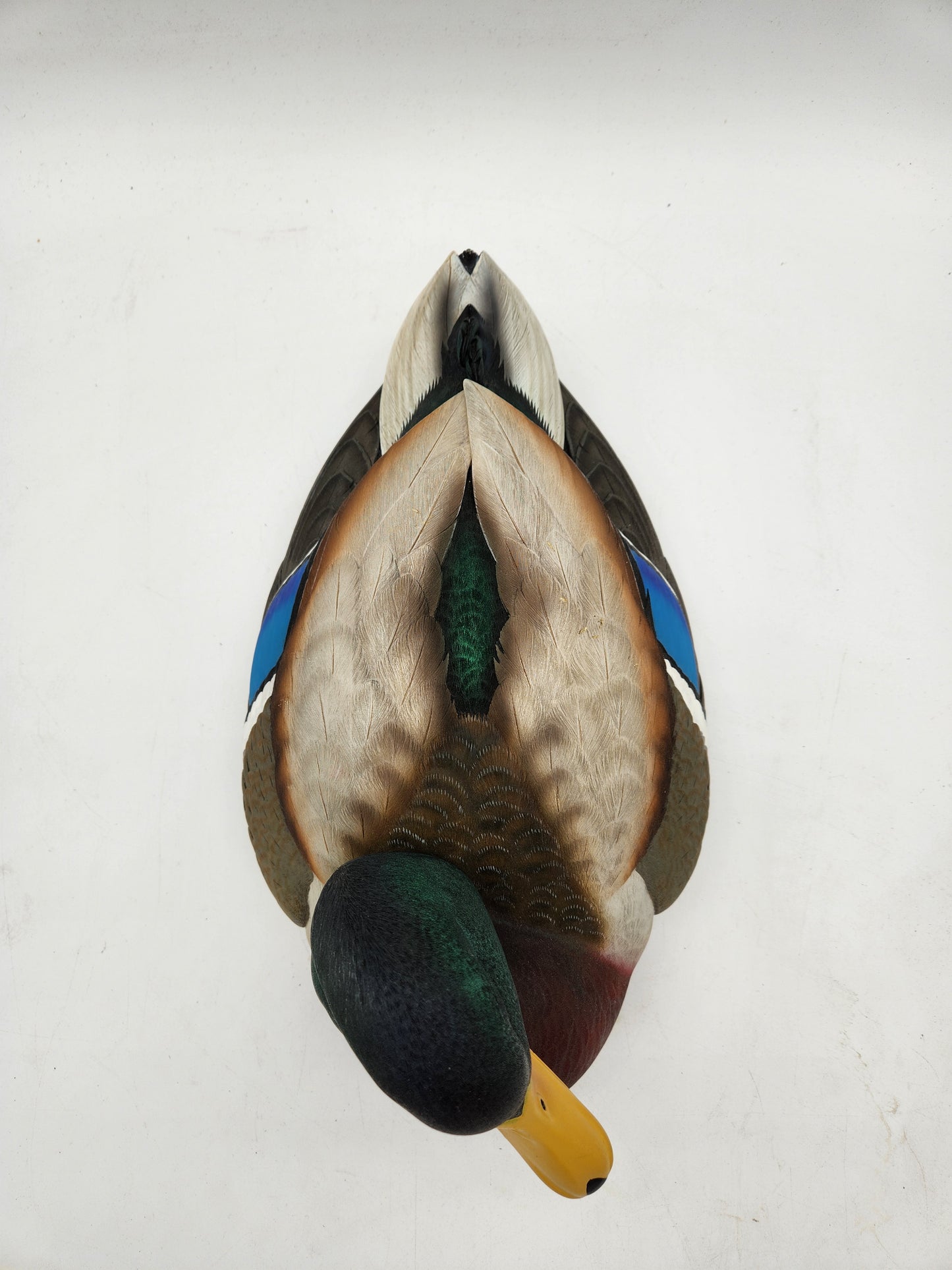 Ducks Unlimited 80th Anniversary Life-Size Carved Wood Display Decoy