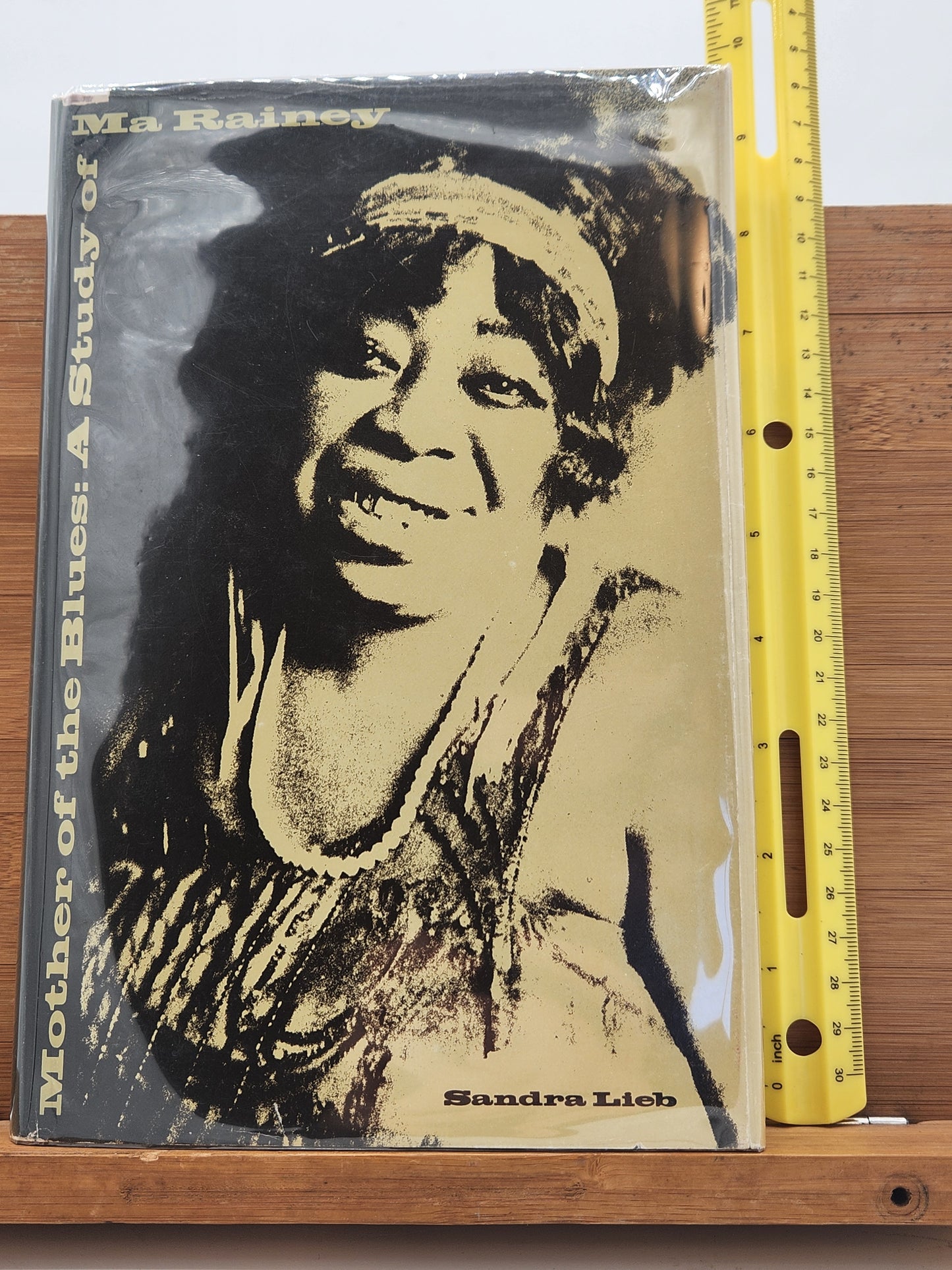 Signed 1981 first edition of Sandra Lieb’s Mother of the Blues: A Study of Ma Rainey — cornerstone of blues and African American music scholarship.