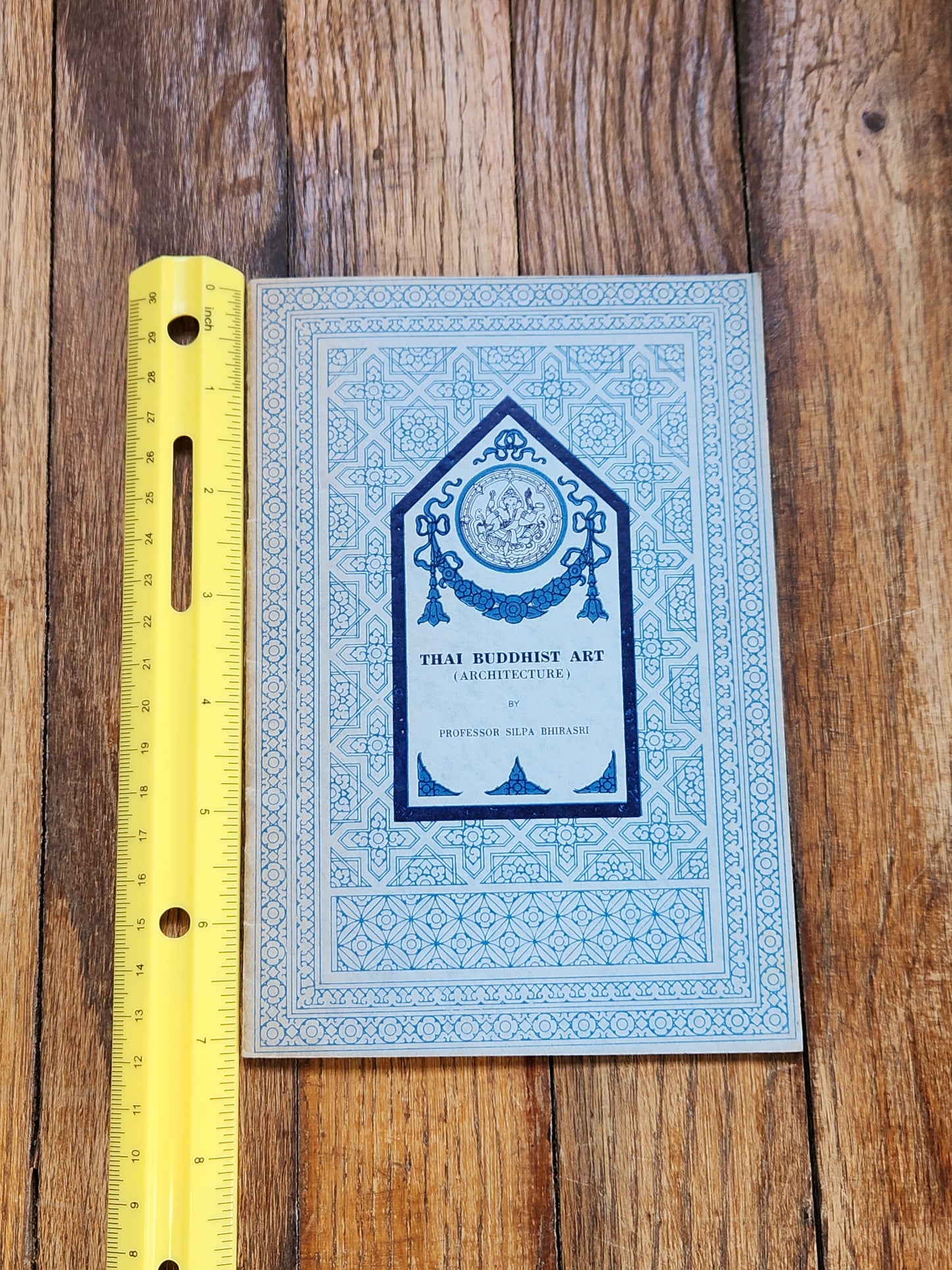 Thai Buddhist Art Architecture Booklet – Silpa Bhirasri – Mid-Century Thai Art & Architecture Study