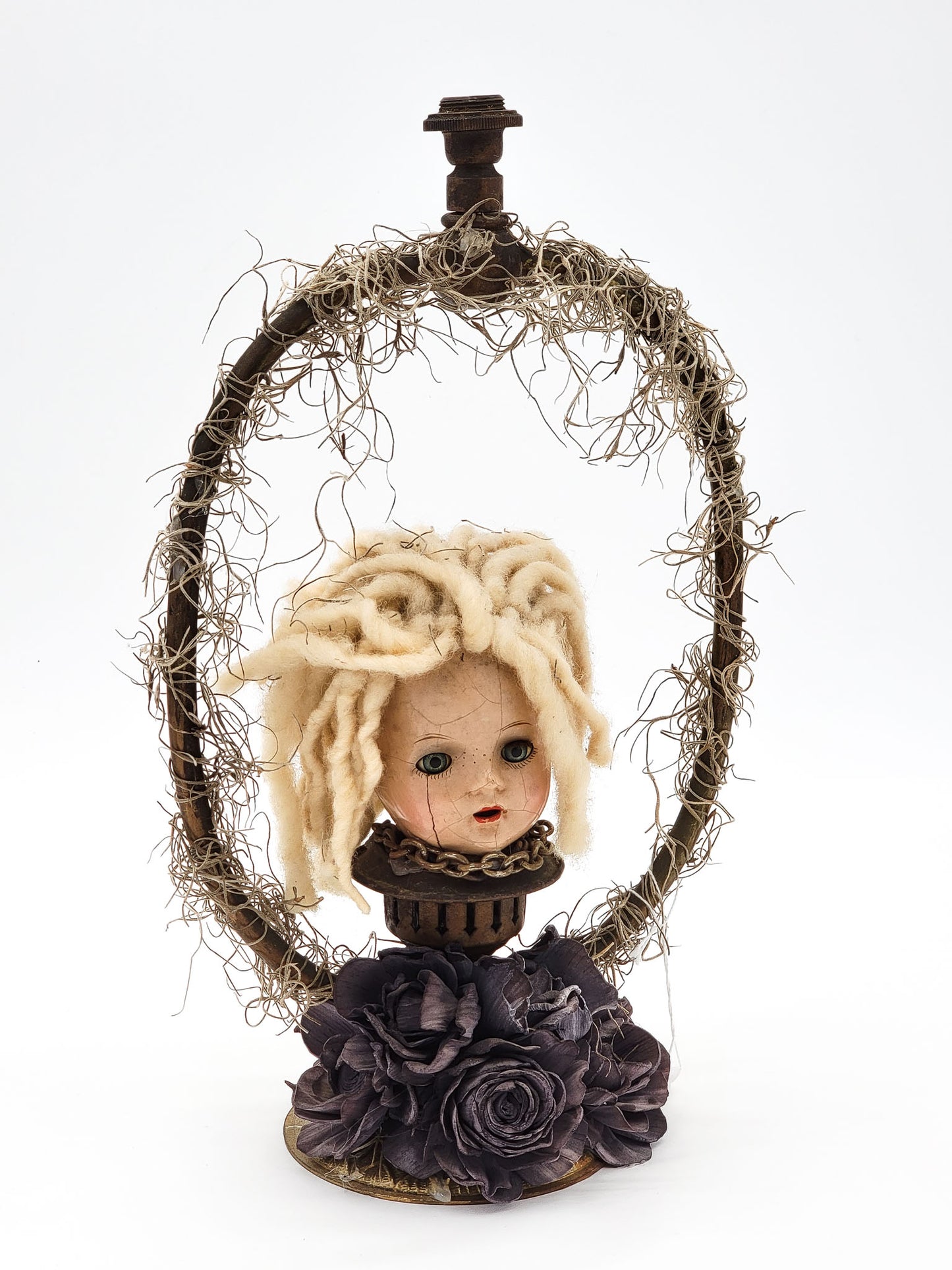 Baby Doll Assemblage Art