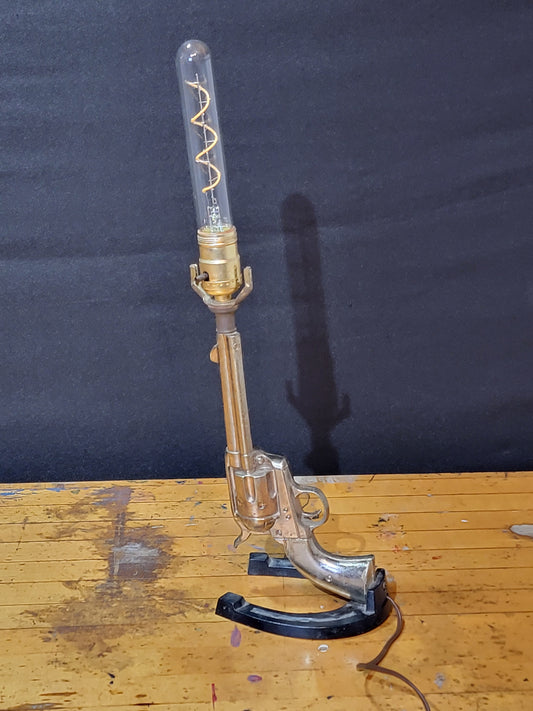Vintage Gun Lamp