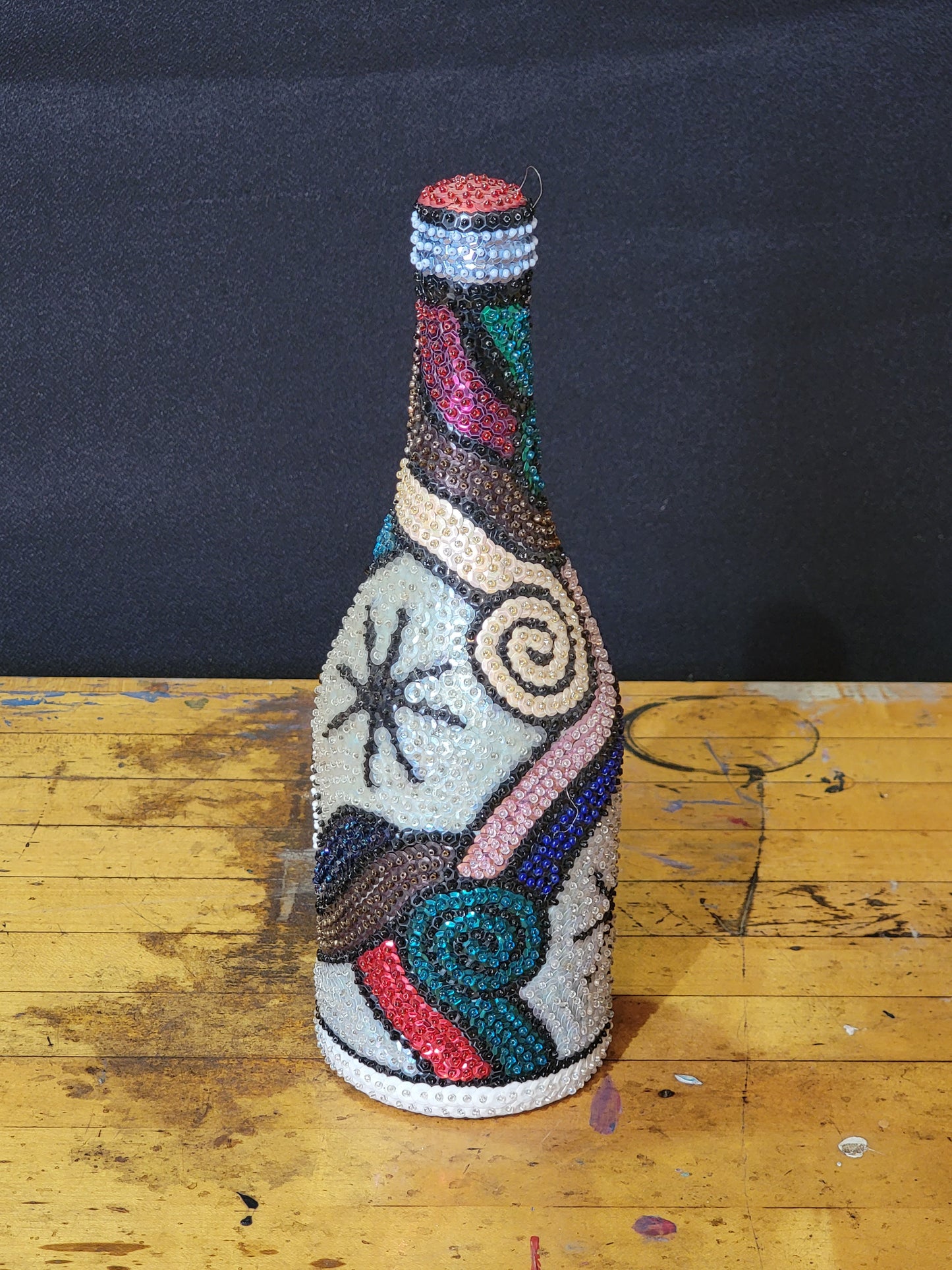 Hatian Voodoo Bottle Art