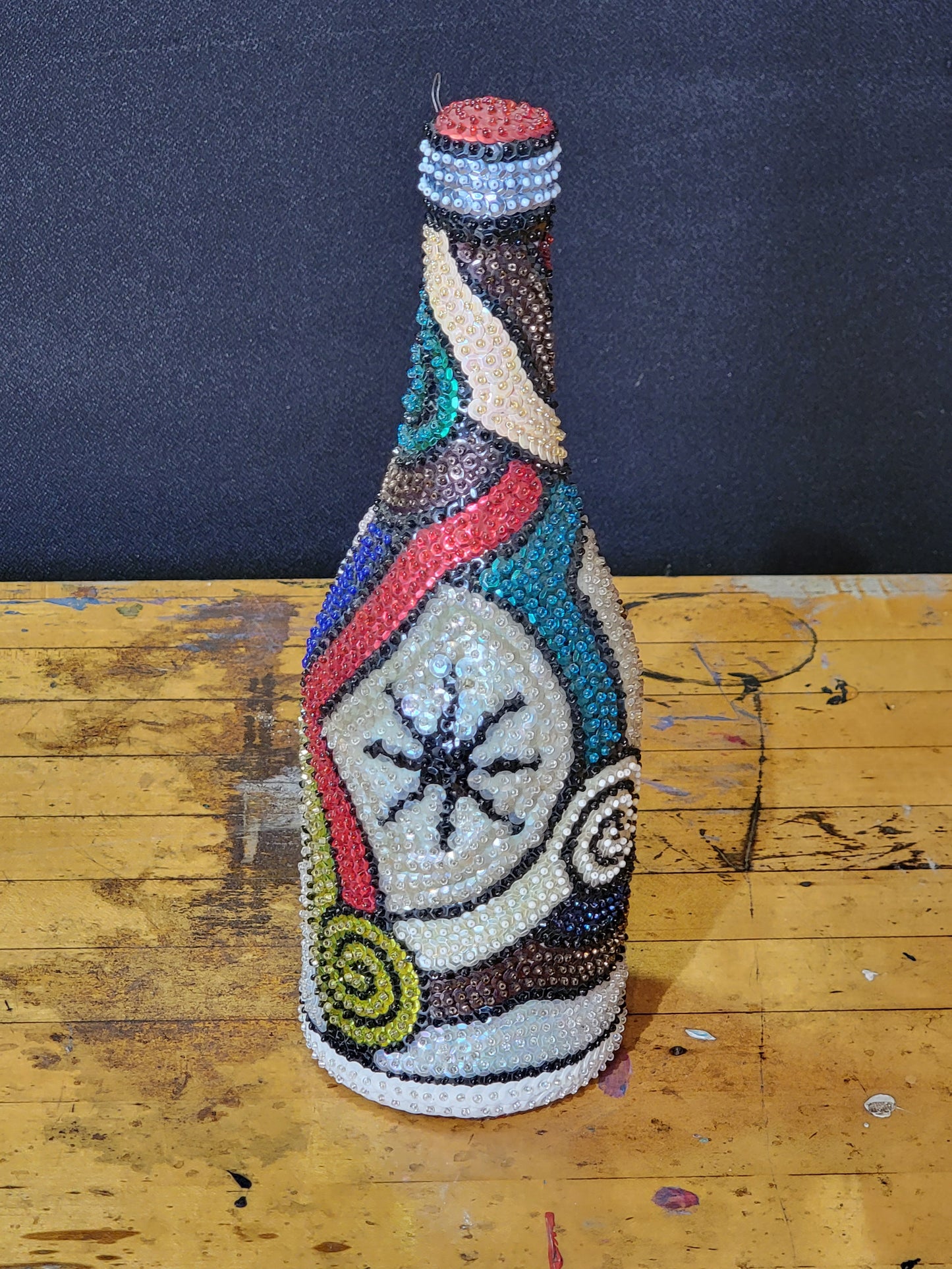 Hatian Voodoo Bottle Art