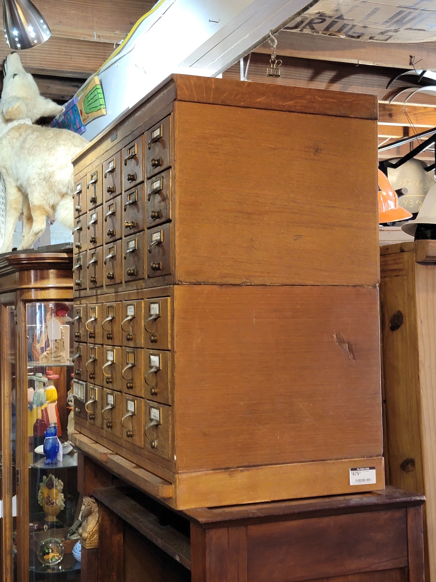 Vintage Library Card Catalog