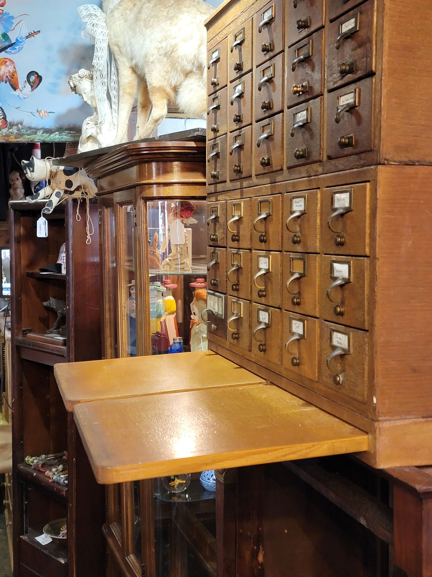 Vintage Library Card Catalog