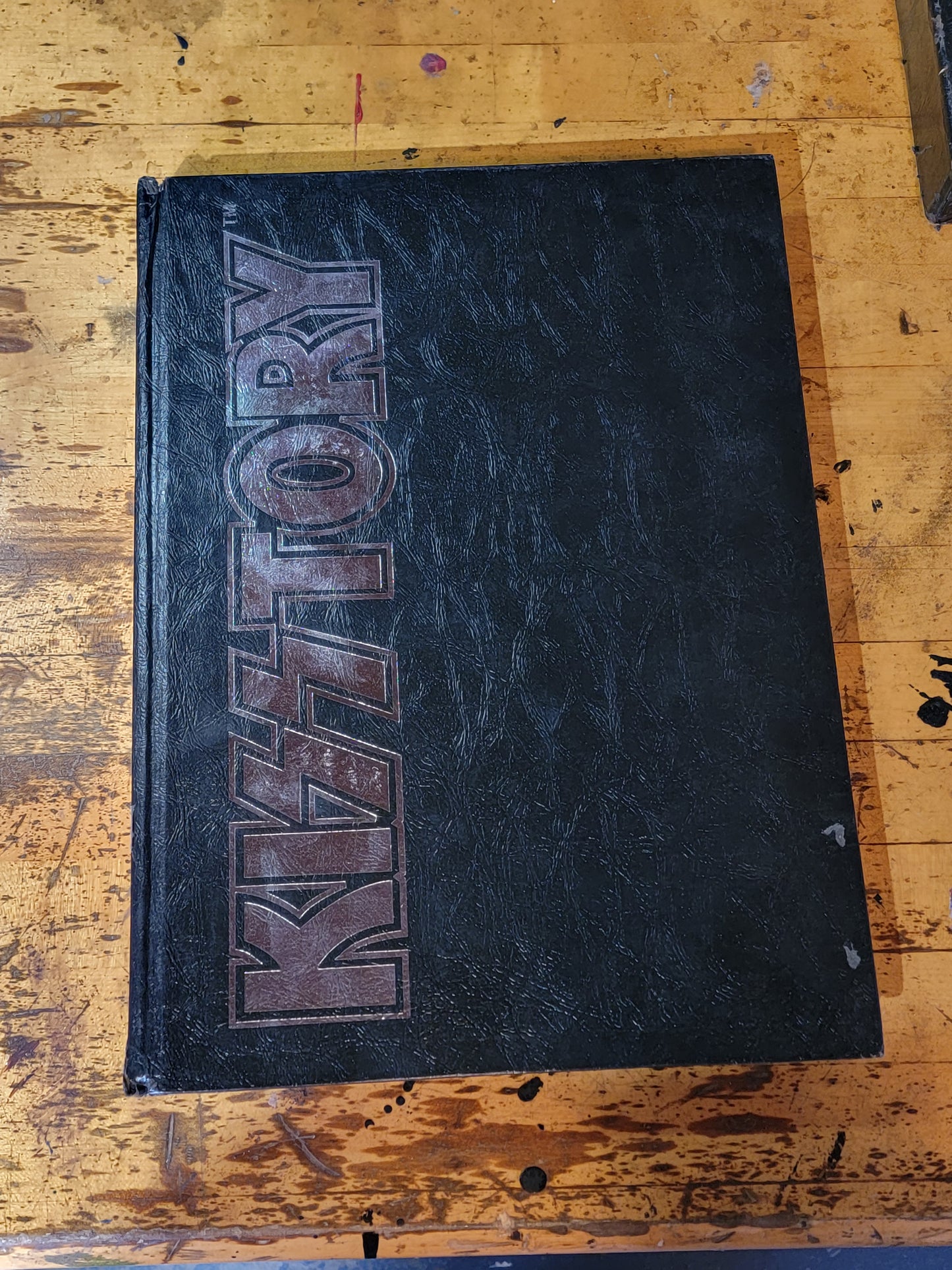 Kisstory Book Signed by the Band