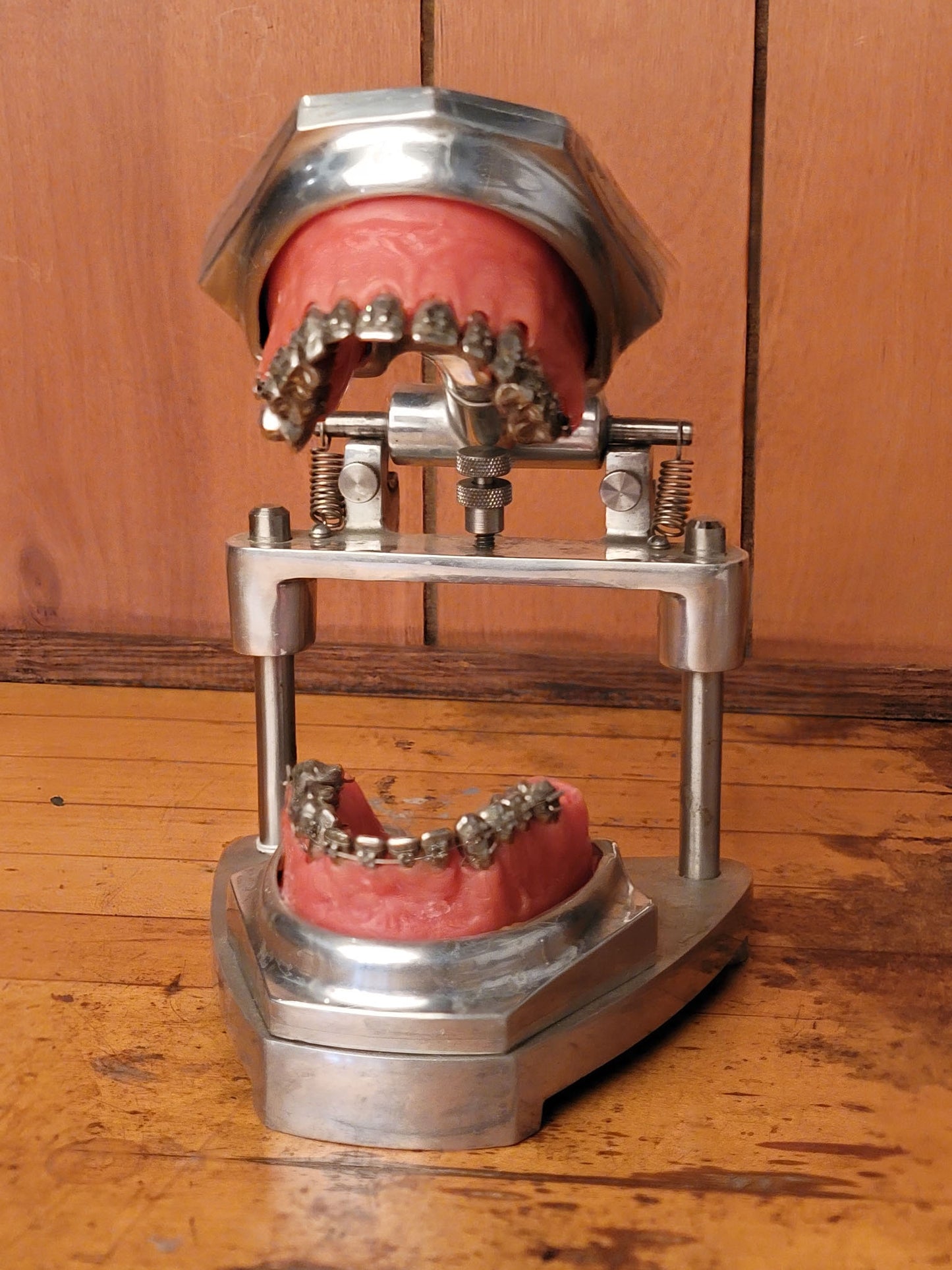 Orthodontist Dentist Teeth Unitek Articulator With Braces