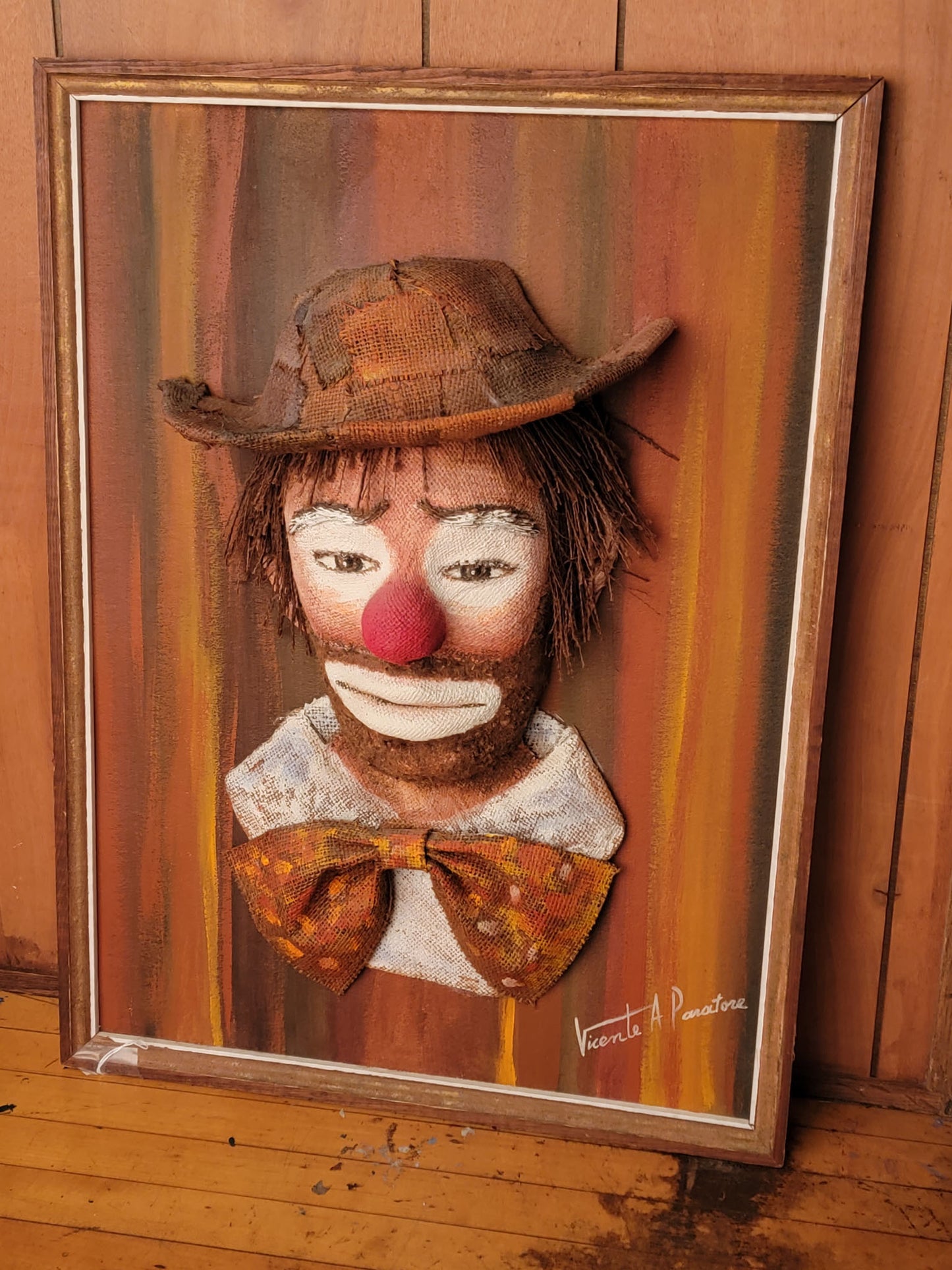 Original Clown Art by Vincente Paratore