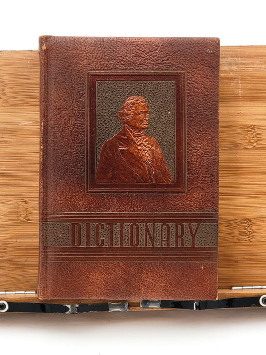 Vintage Webster's Dictionary Copyright 1946